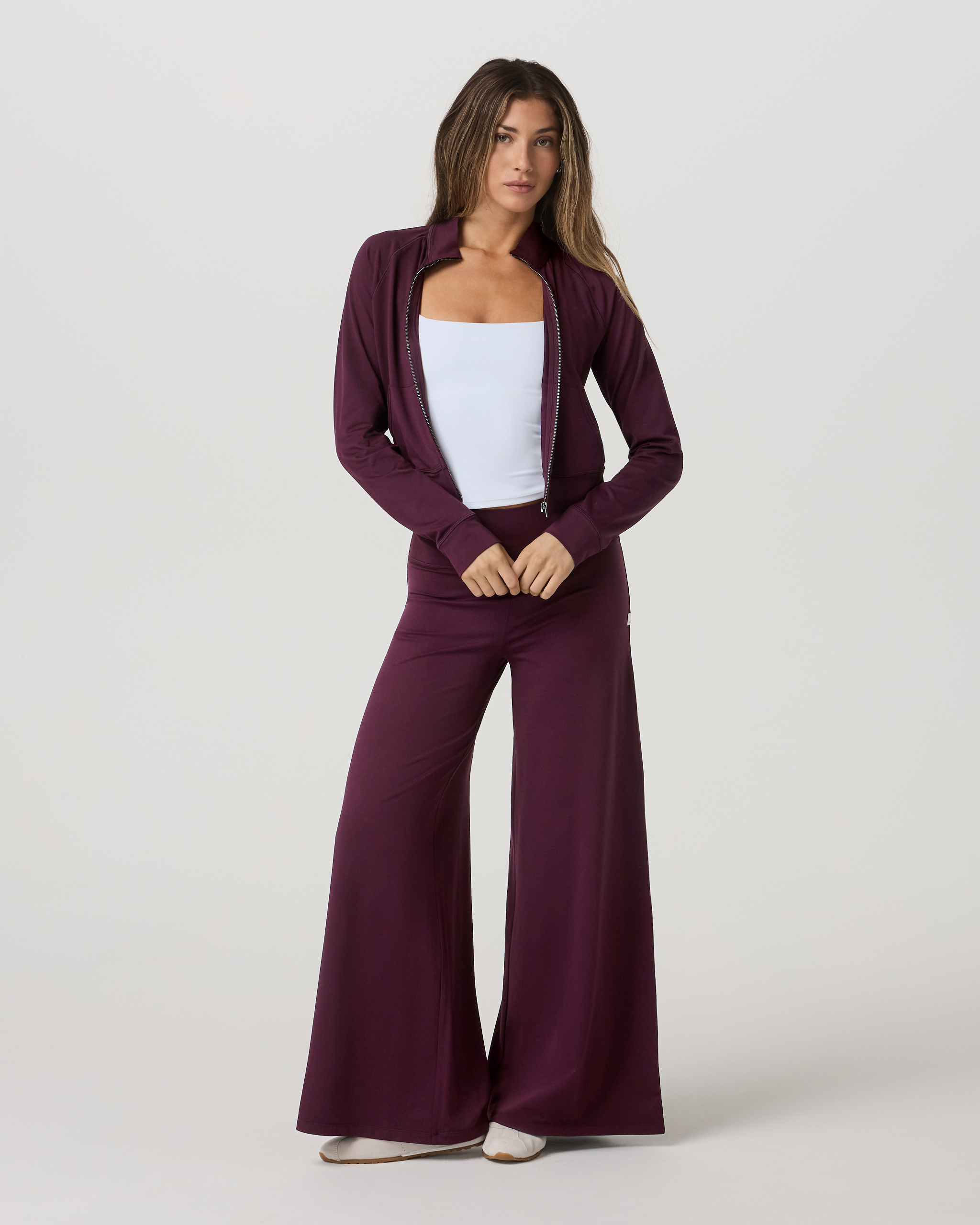 Halo Easy Wideleg Pant | Cerise - Image 4