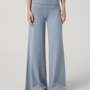 Halo Easy Wideleg Pant - Short | Coastal Fog Heather