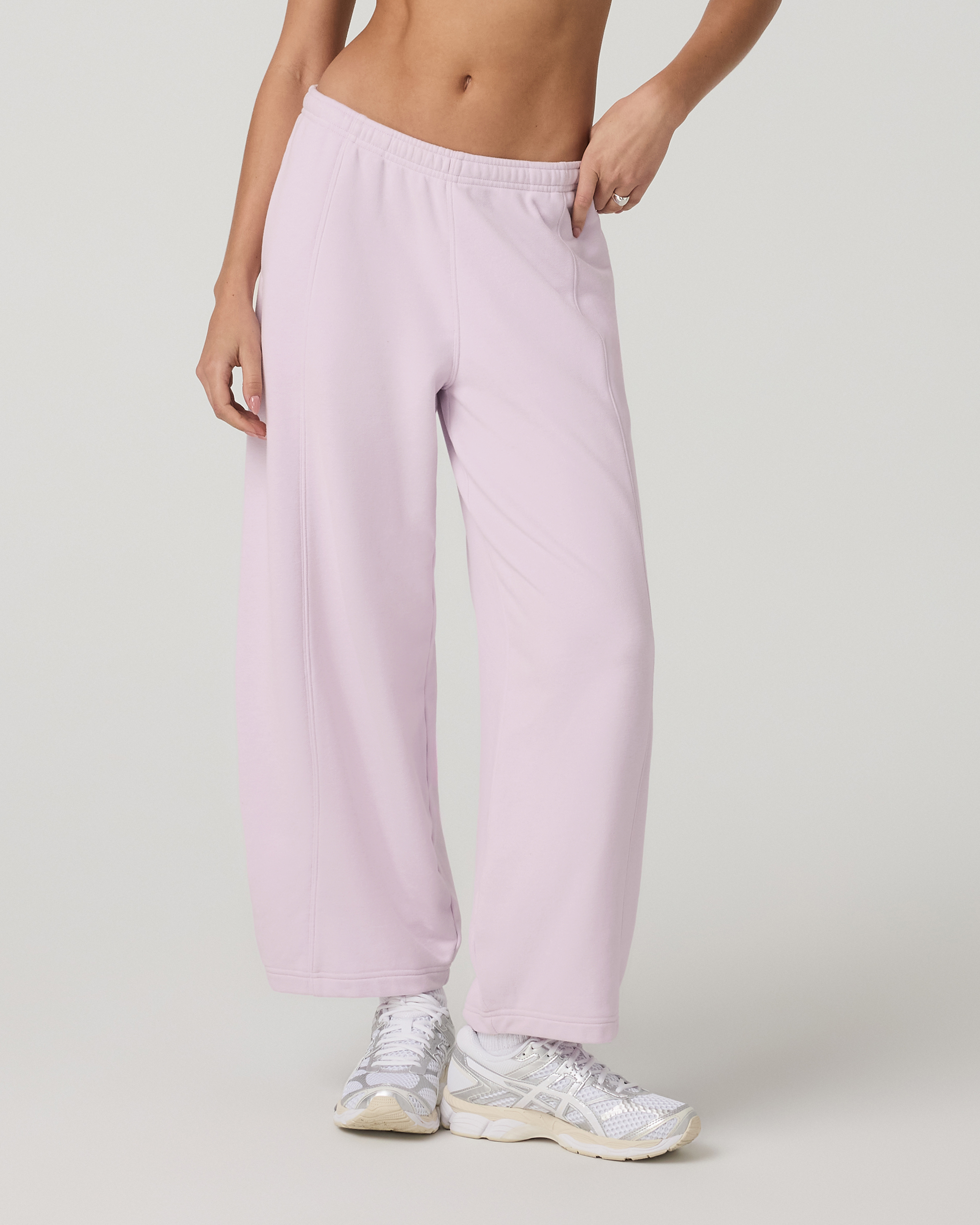 Sedona Barrel Crop Sweatpant | Lilac Breeze - Image 5