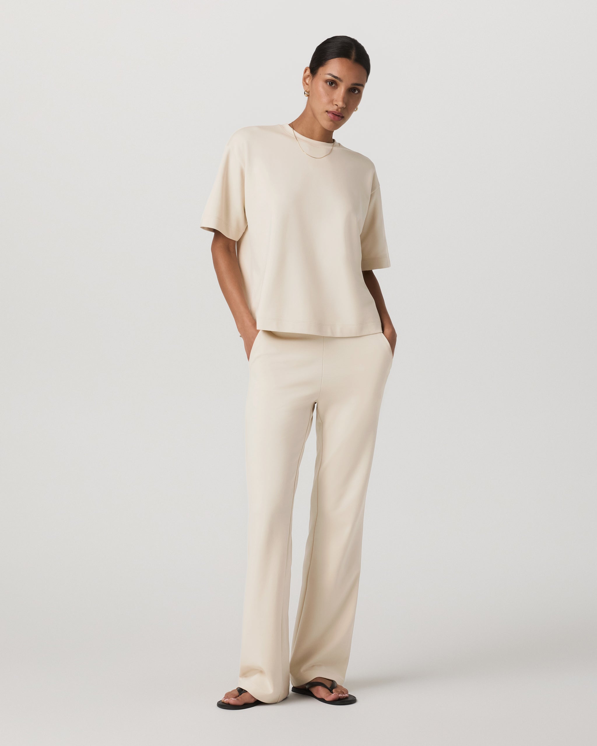 Maven Slim Bootcut Pant | Bone - Image 2