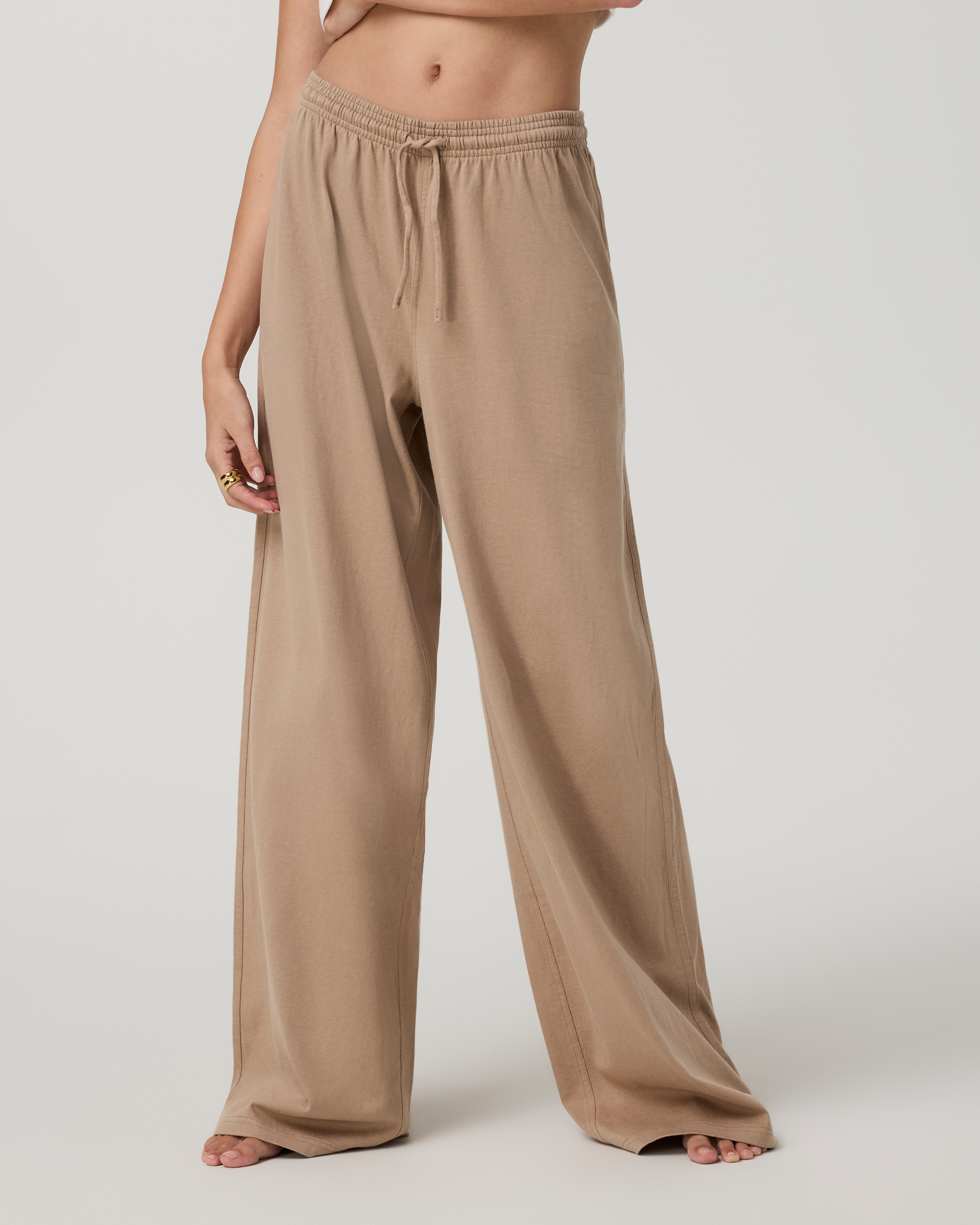 Heavyweight Cotton Easy Pant | Goldenrod - Image 4