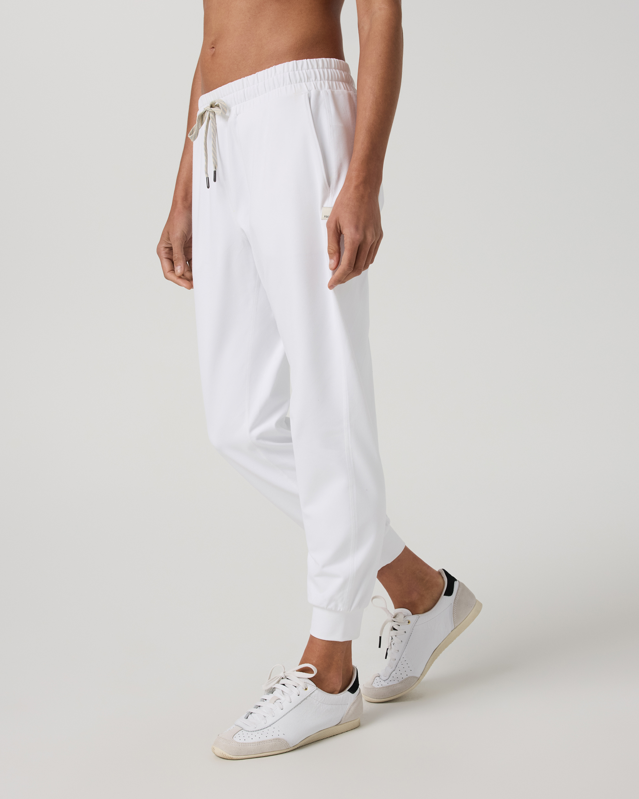 Performance Jogger - Long | White