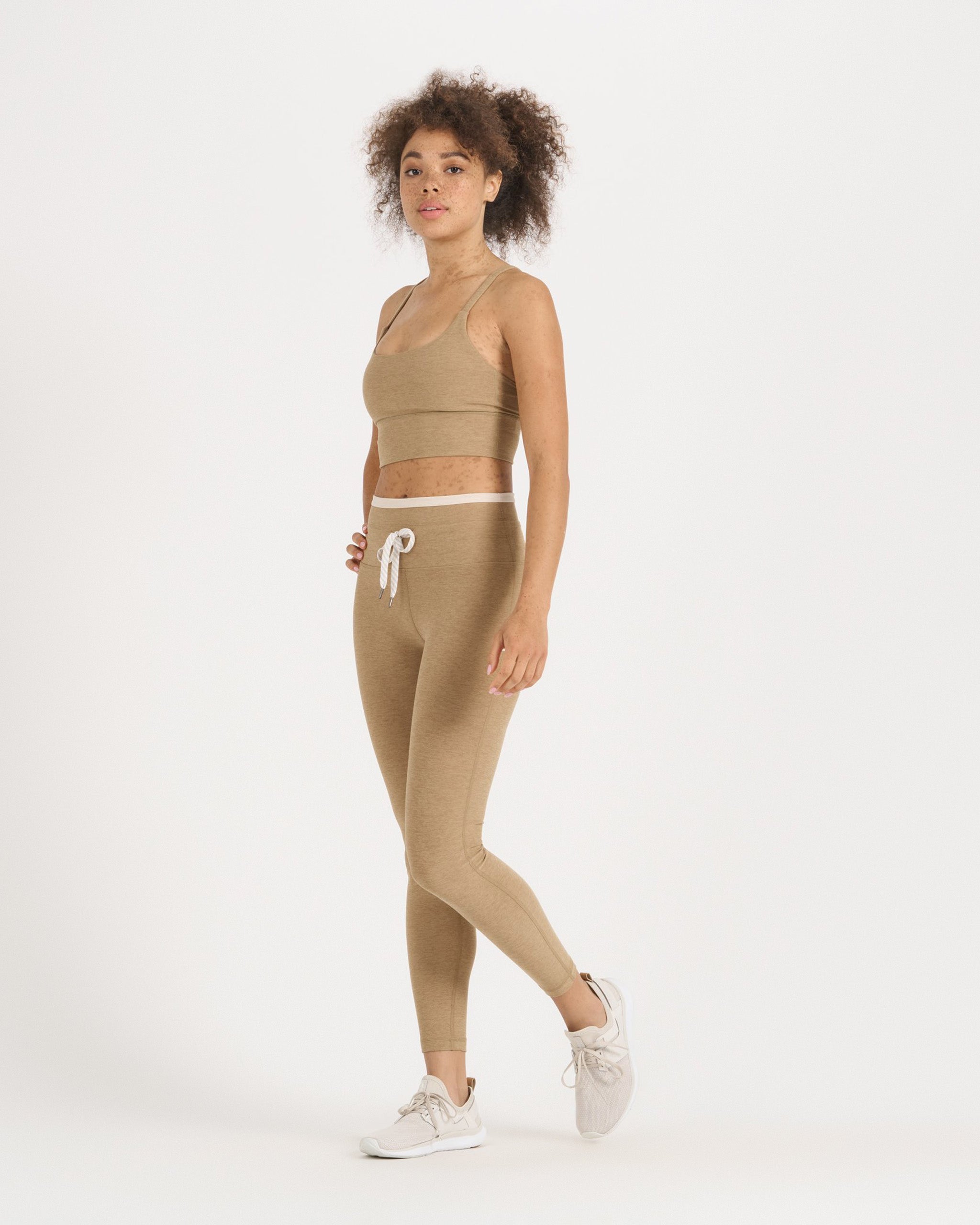 Vibe Elevation Legging | Wheat Heather - Image 4