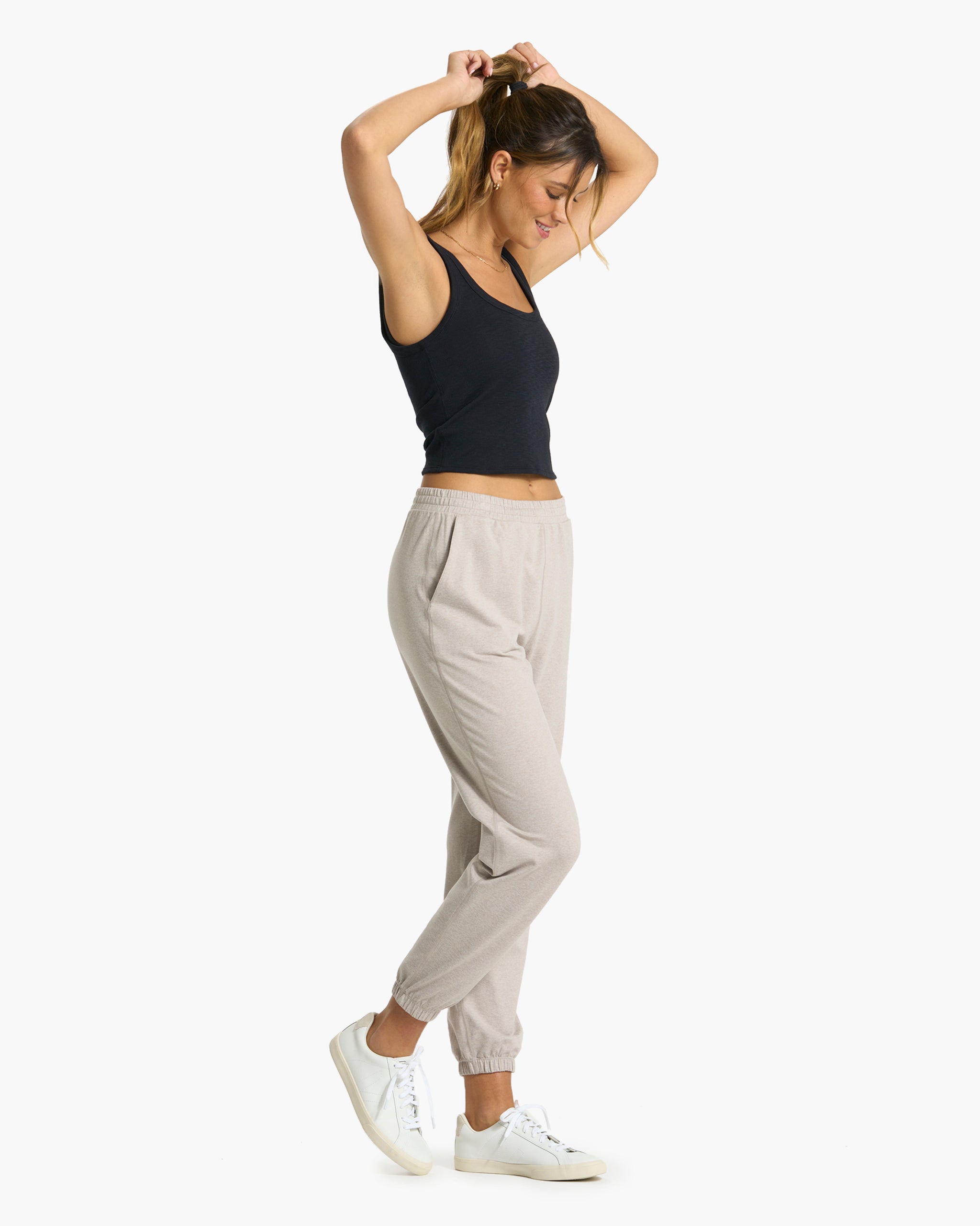 Boyfriend Sweatpant | Oyster Heather - Image 4