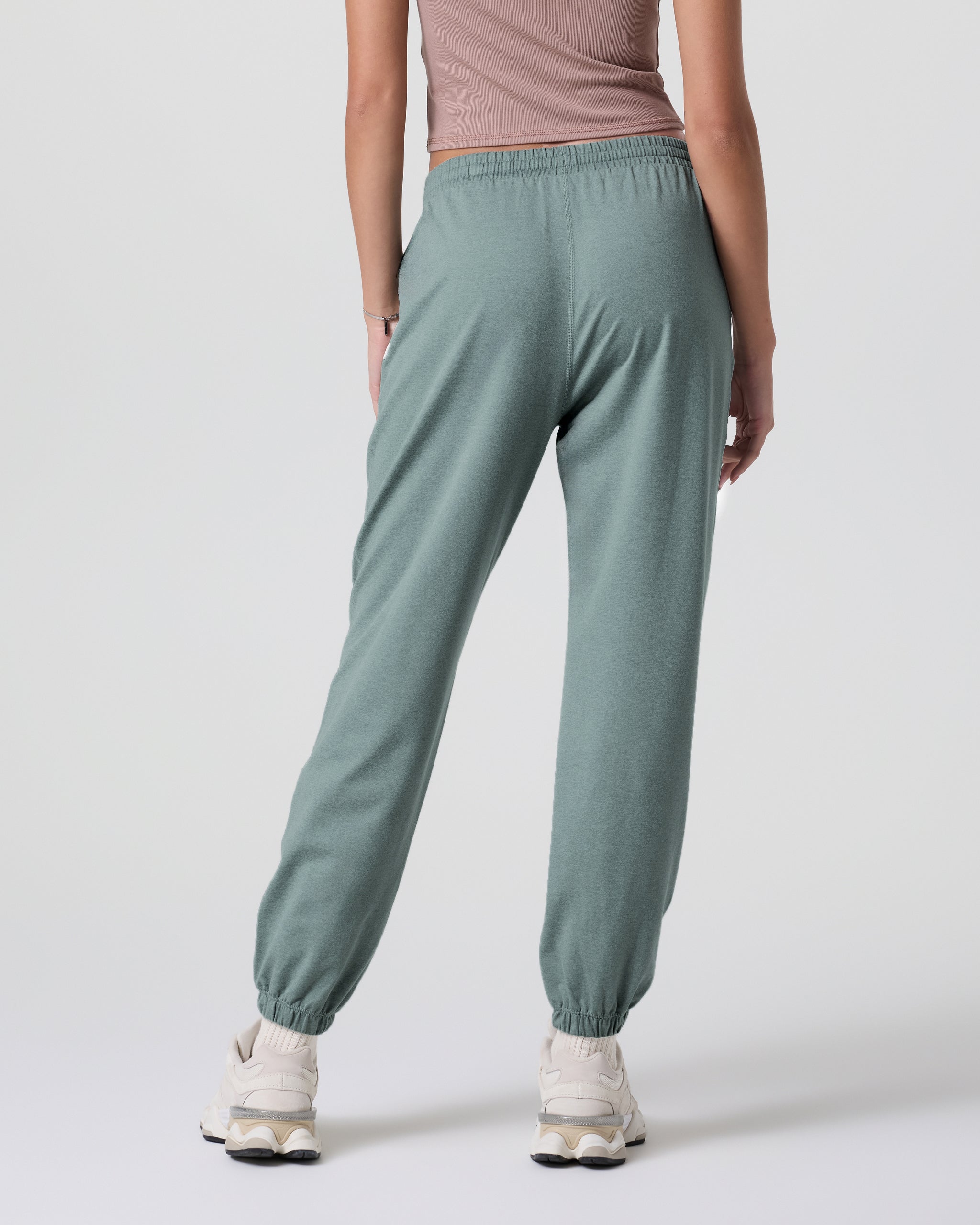 Boyfriend Sweatpant | Vintage Pistachio Heather - Image 3