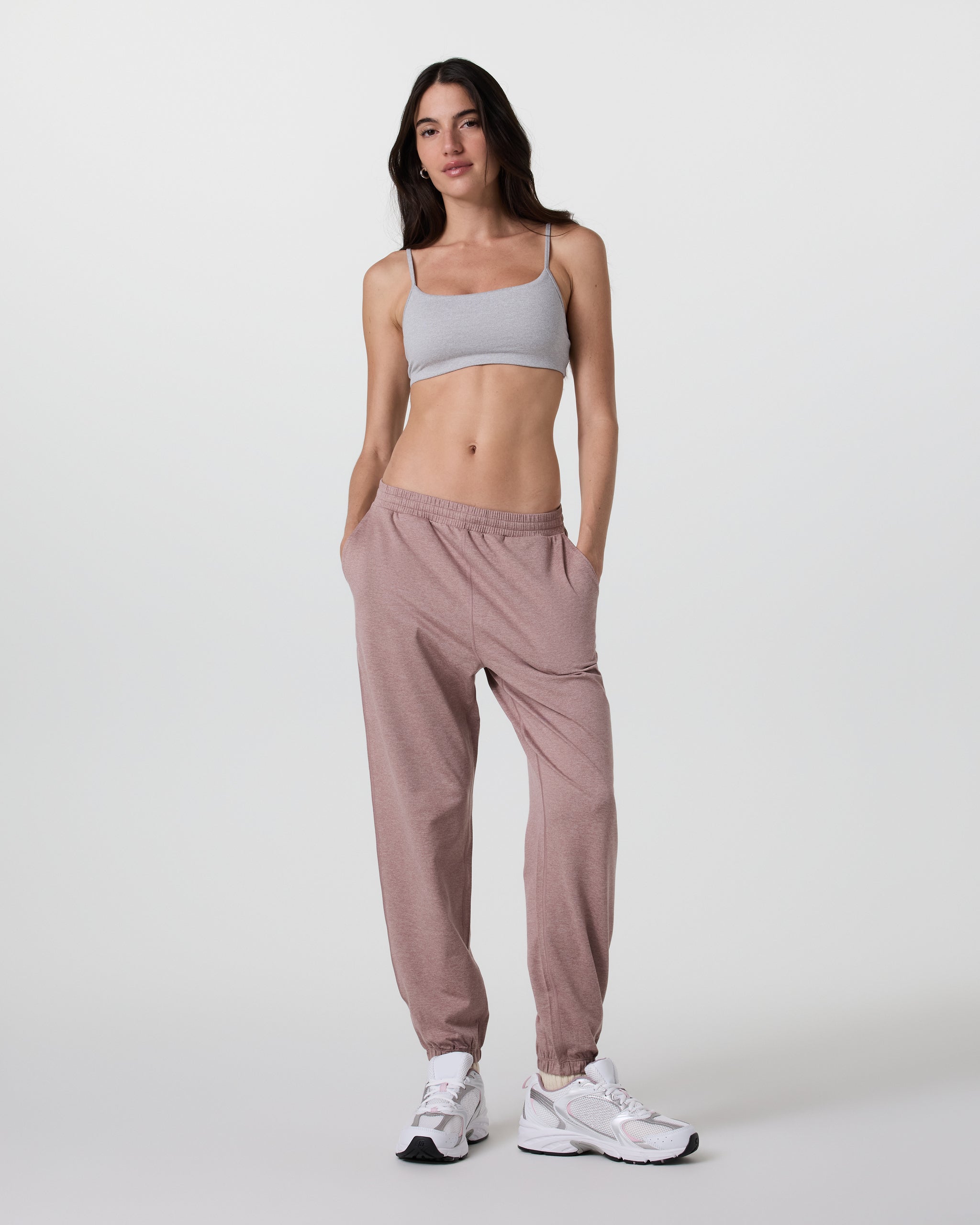 Boyfriend Sweatpant | Zion Rose Heather - Image 2