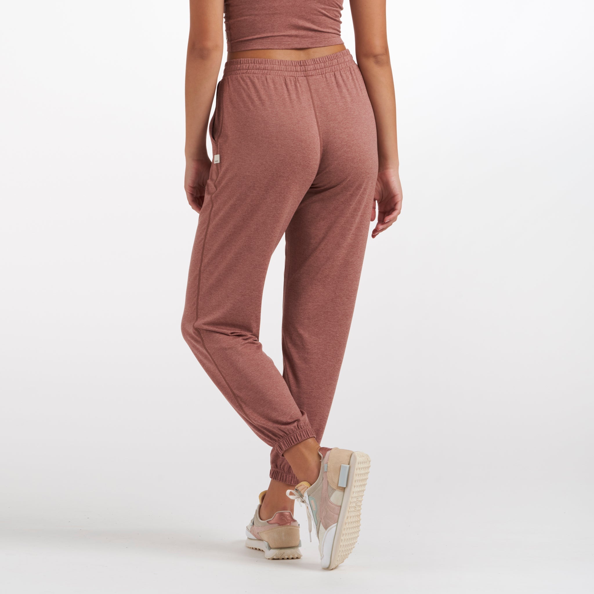 Boyfriend Sweatpant | Light Terracotta Heather - Image 4