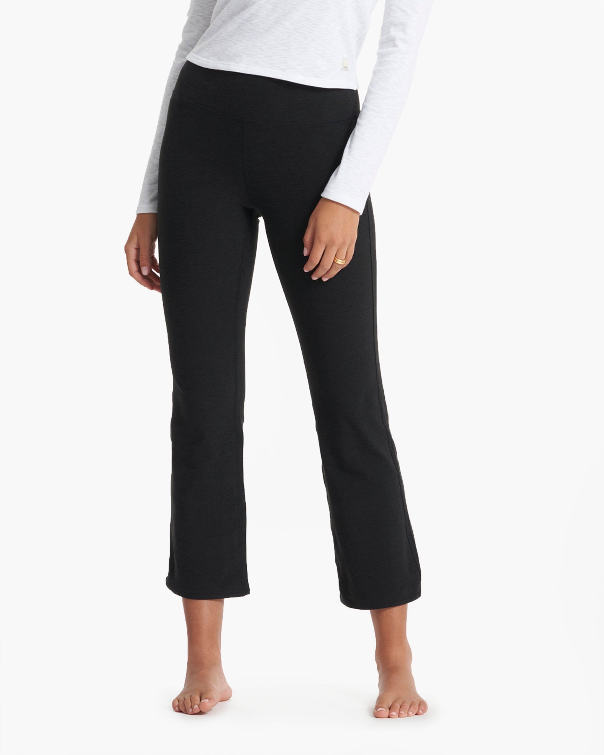 Mid Rise Elevation Slim Bootcut | Black Heather - Image 2