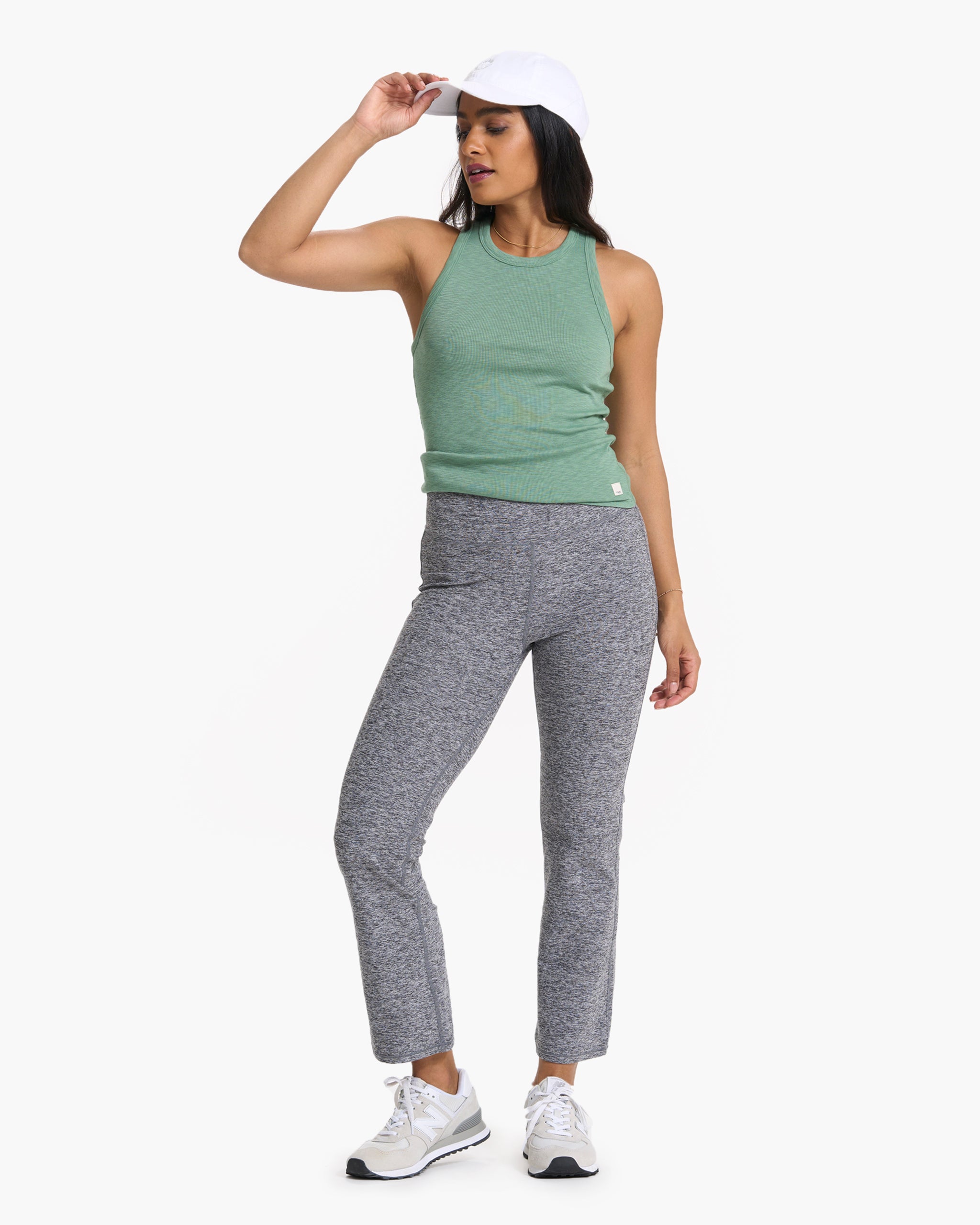 Mid Rise Elevation Slim Bootcut | Heather Grey - Image 5