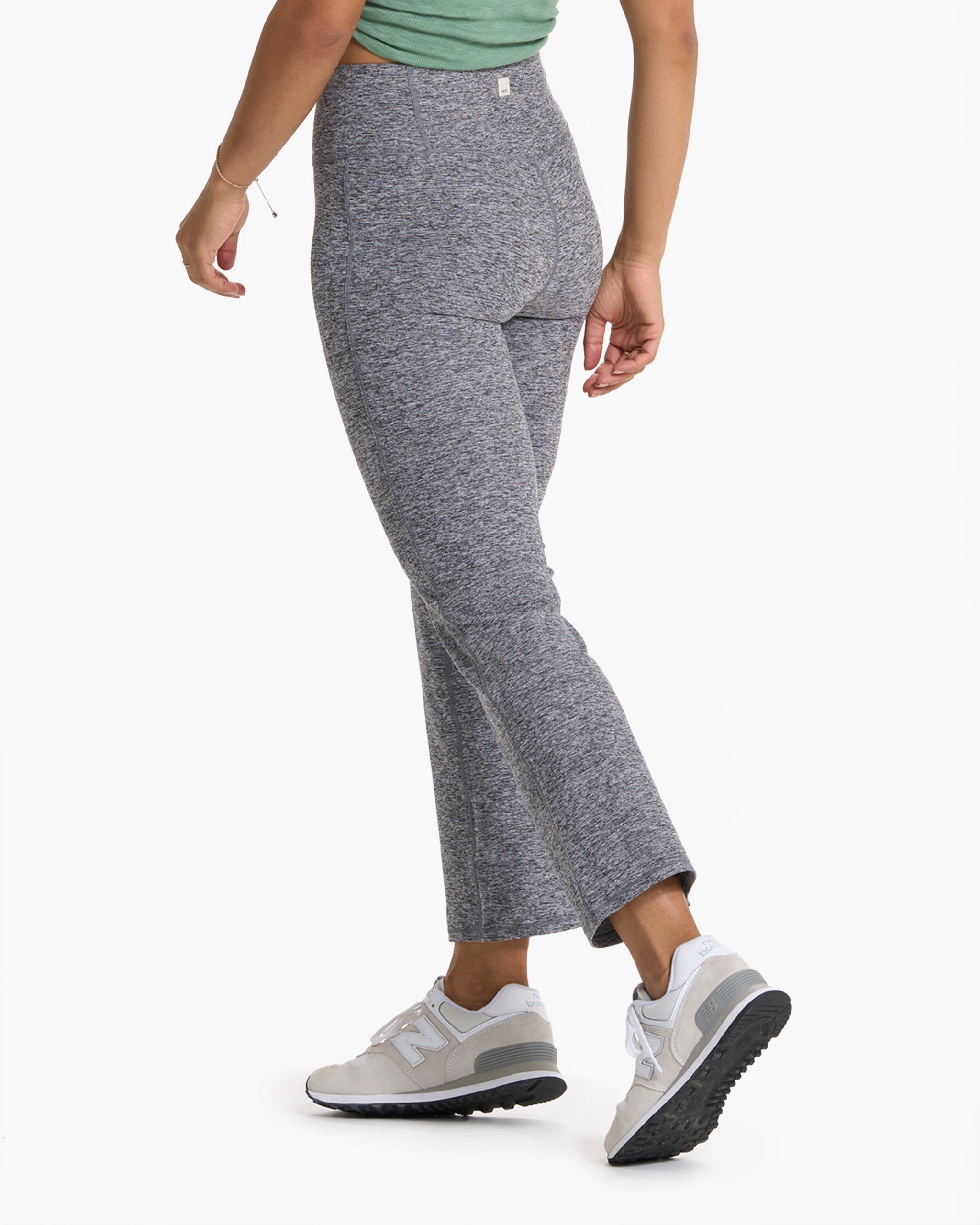 Mid Rise Elevation Slim Bootcut | Heather Grey - Image 4