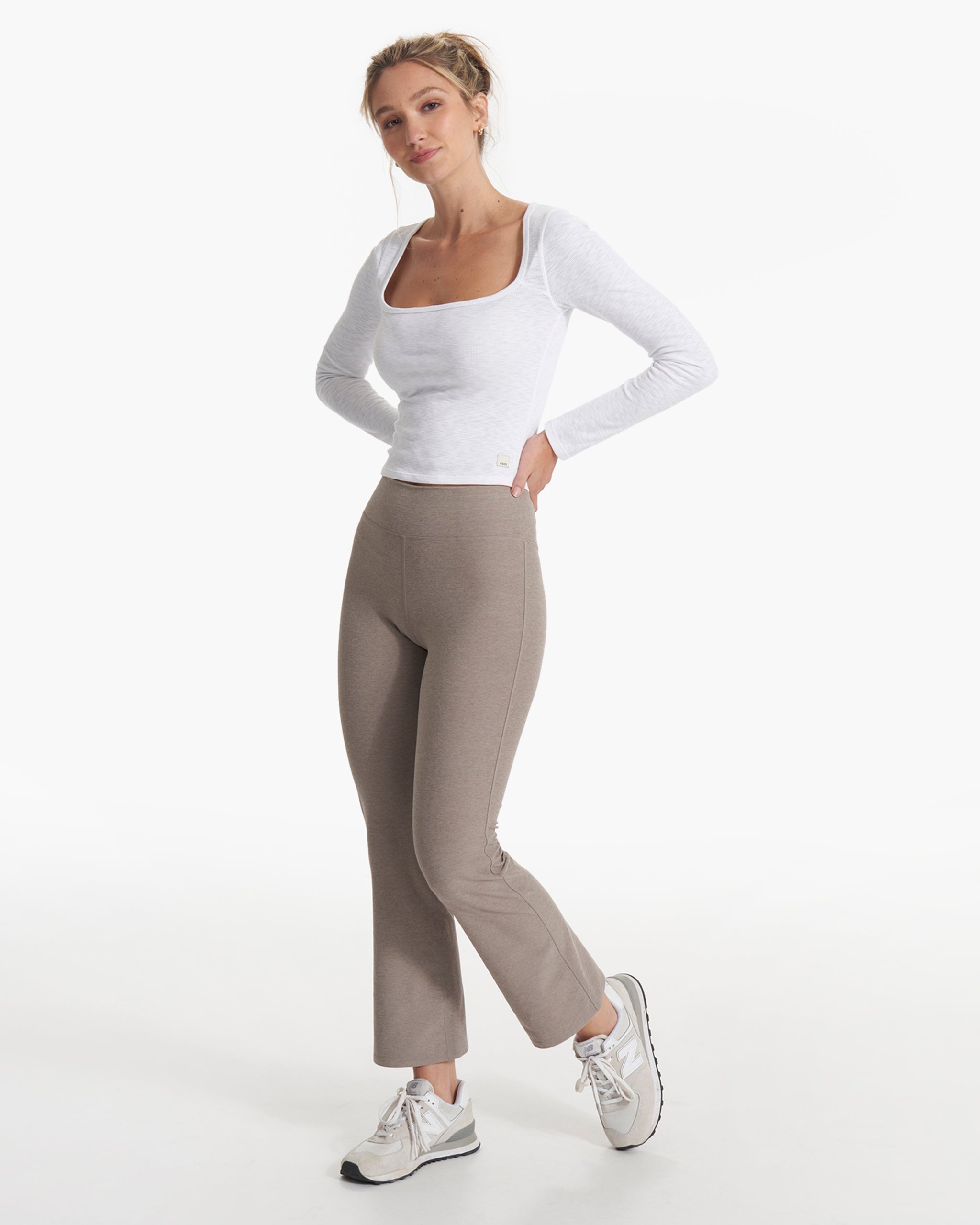 Mid Rise Elevation Slim Bootcut | Walnut Heather - Image 5