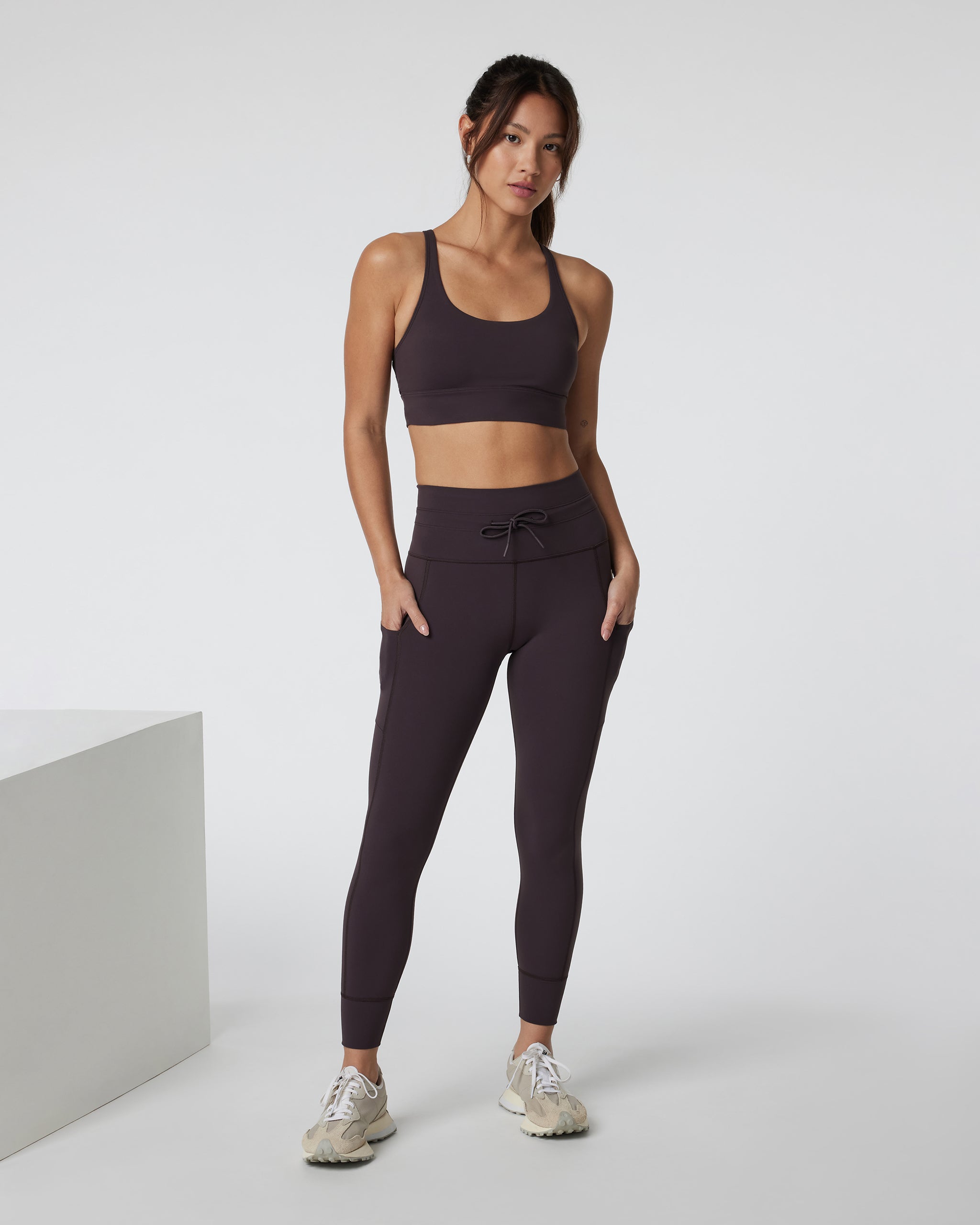Daily Pocket Legging - Short | Sangria - Image 2