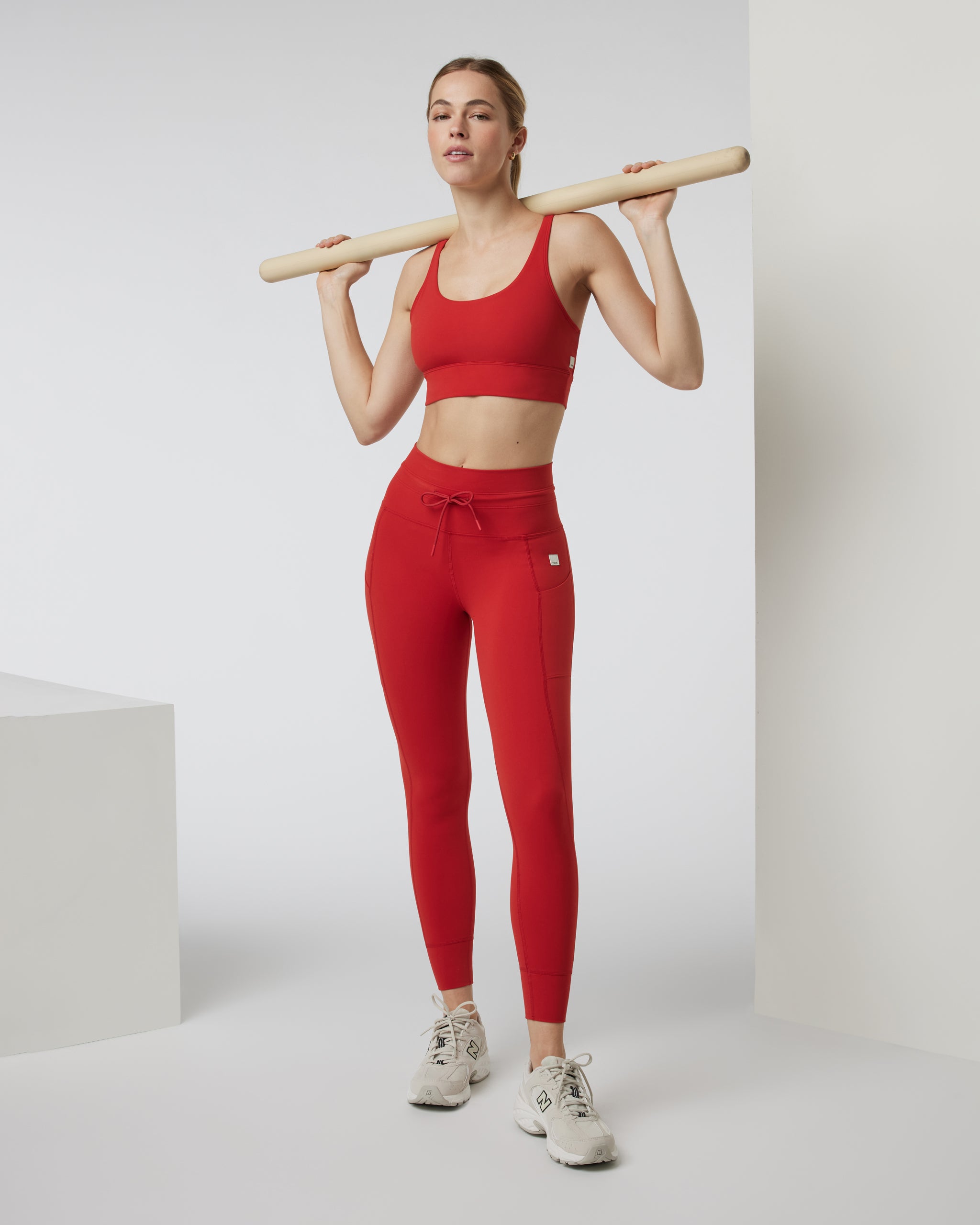 Daily Pocket Legging | Scarlet - Image 2