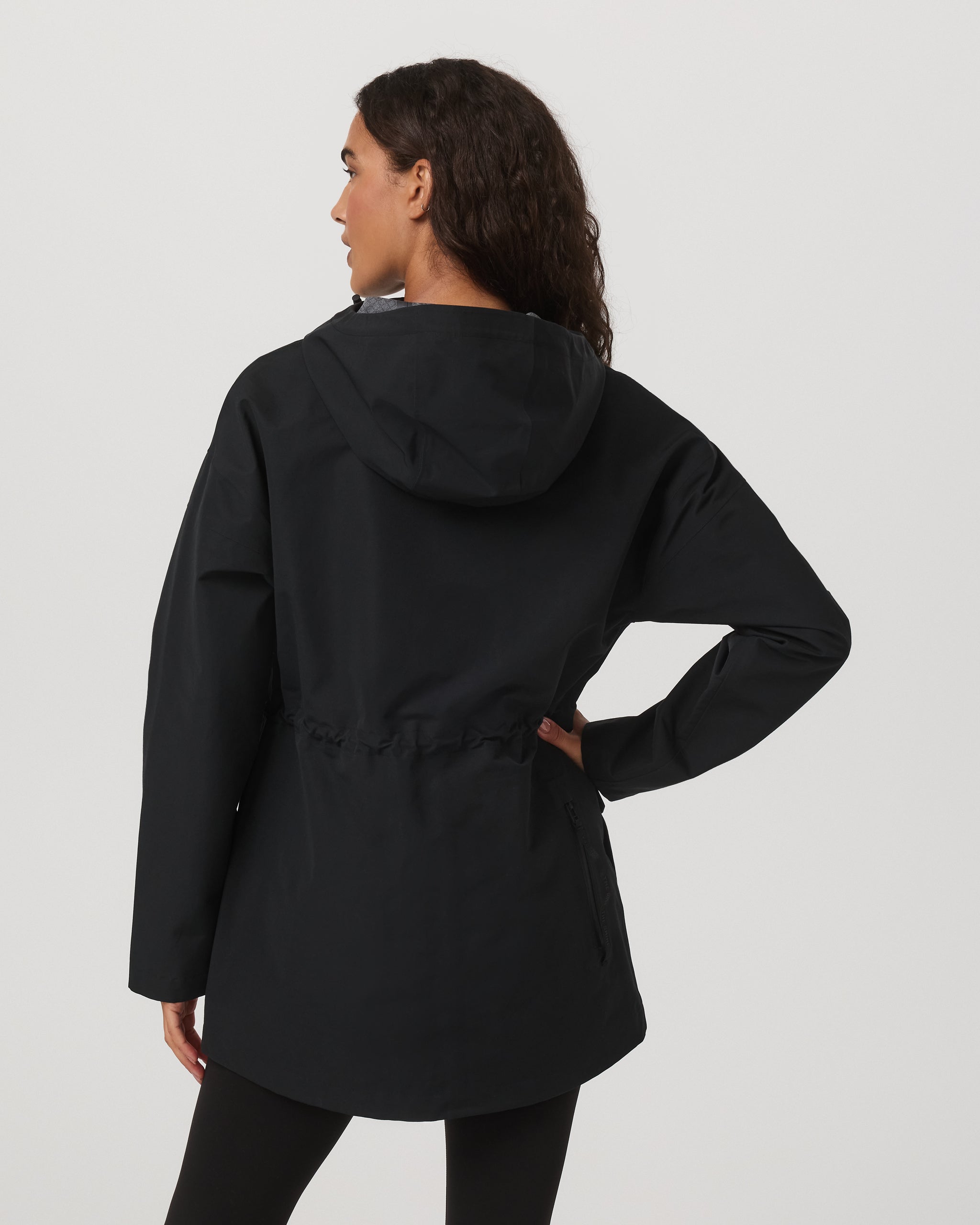 Pfeiffer Rain Jacket | Black - Image 3