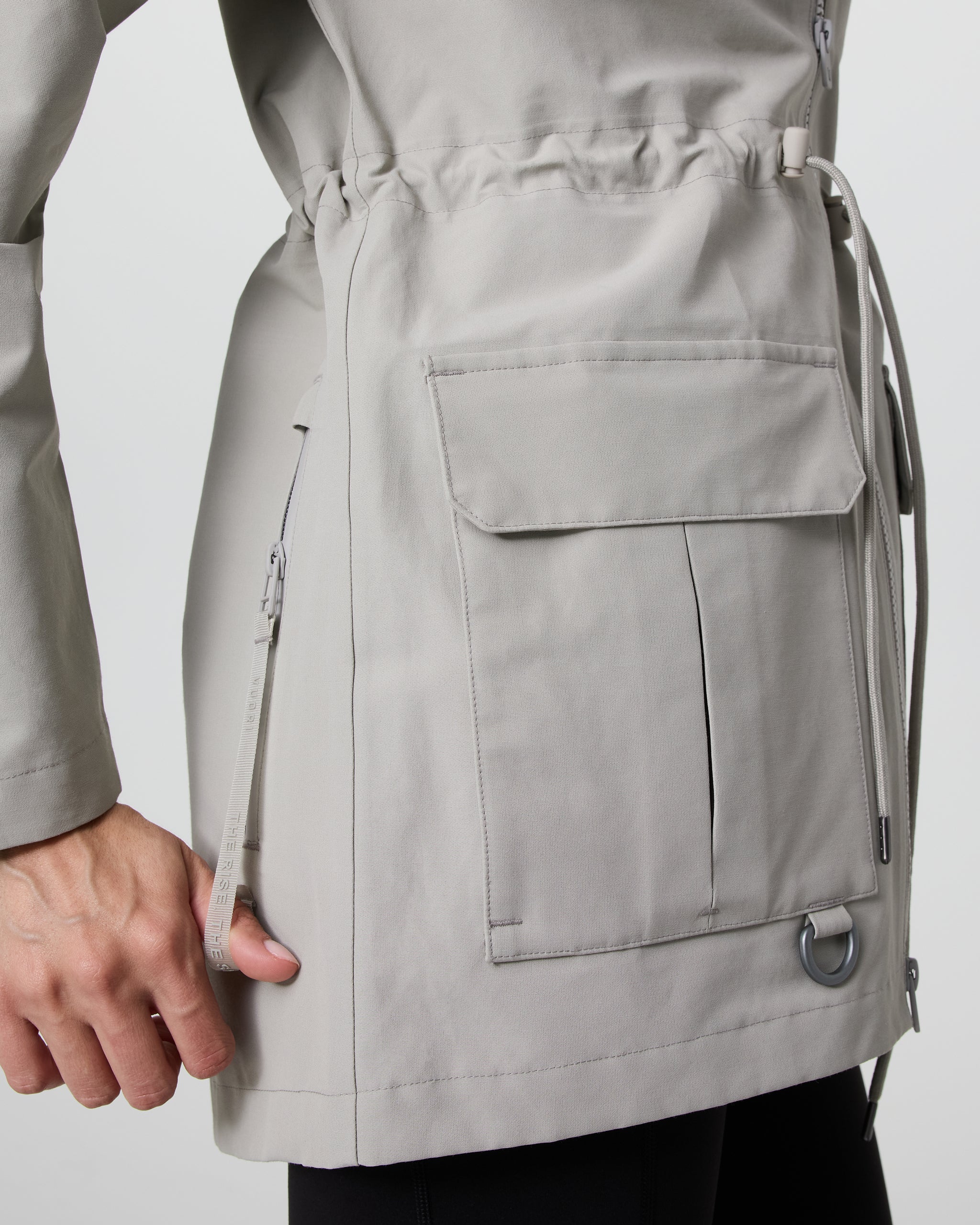 Pfeiffer Rain Jacket | Talc - Image 5