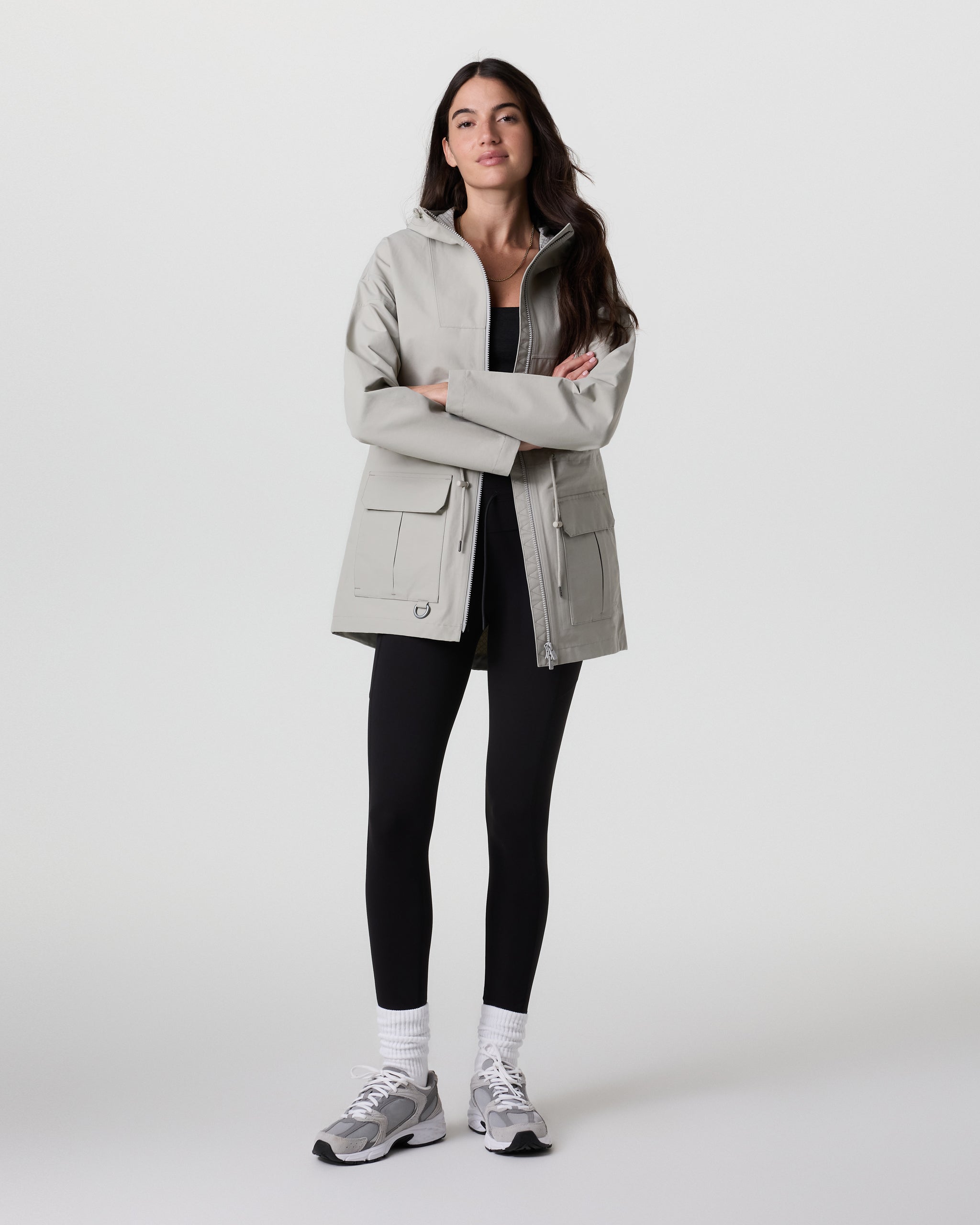 Pfeiffer Rain Jacket | Talc - Image 2