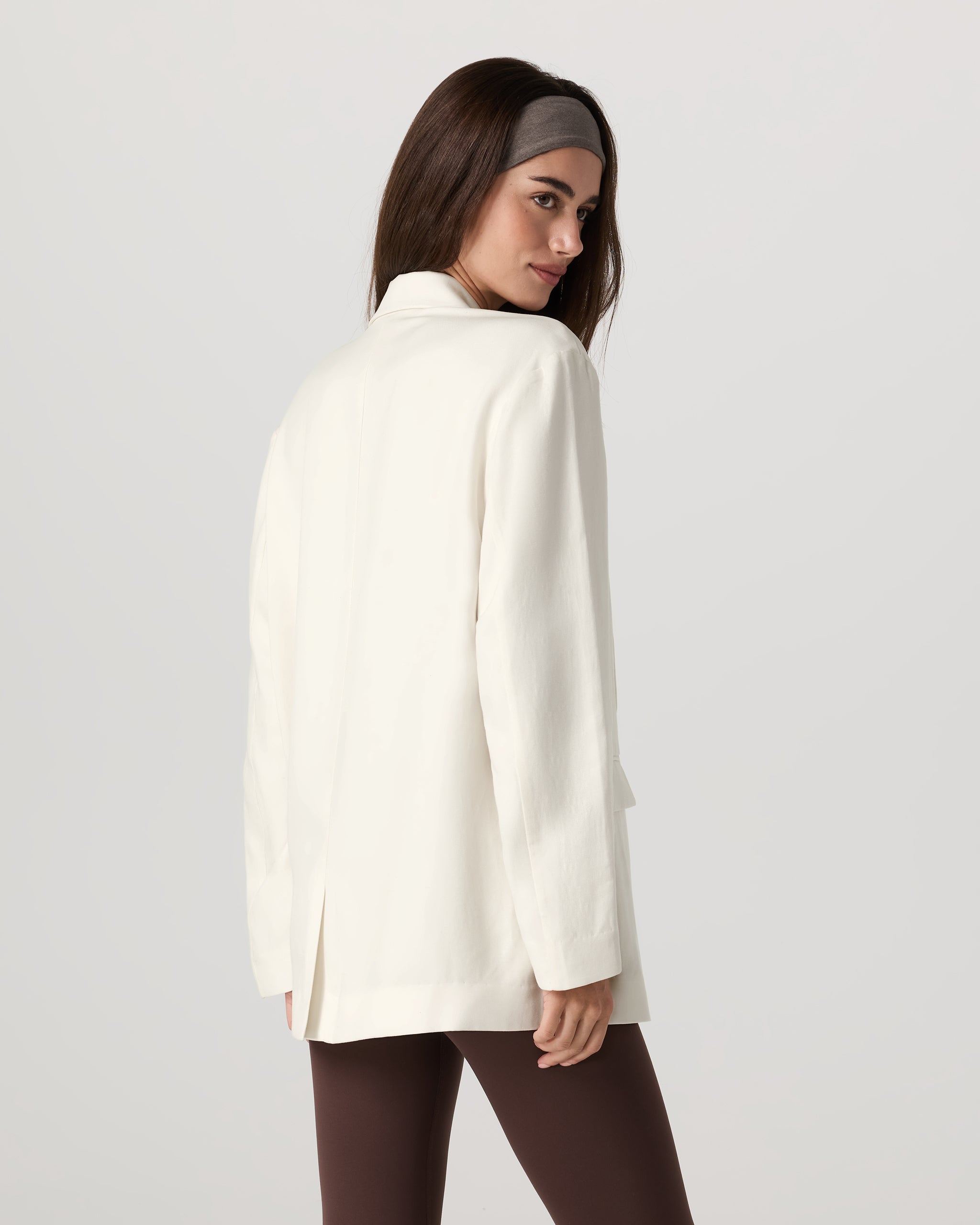 Trestles Twill Blazer | Marshmallow - Image 3