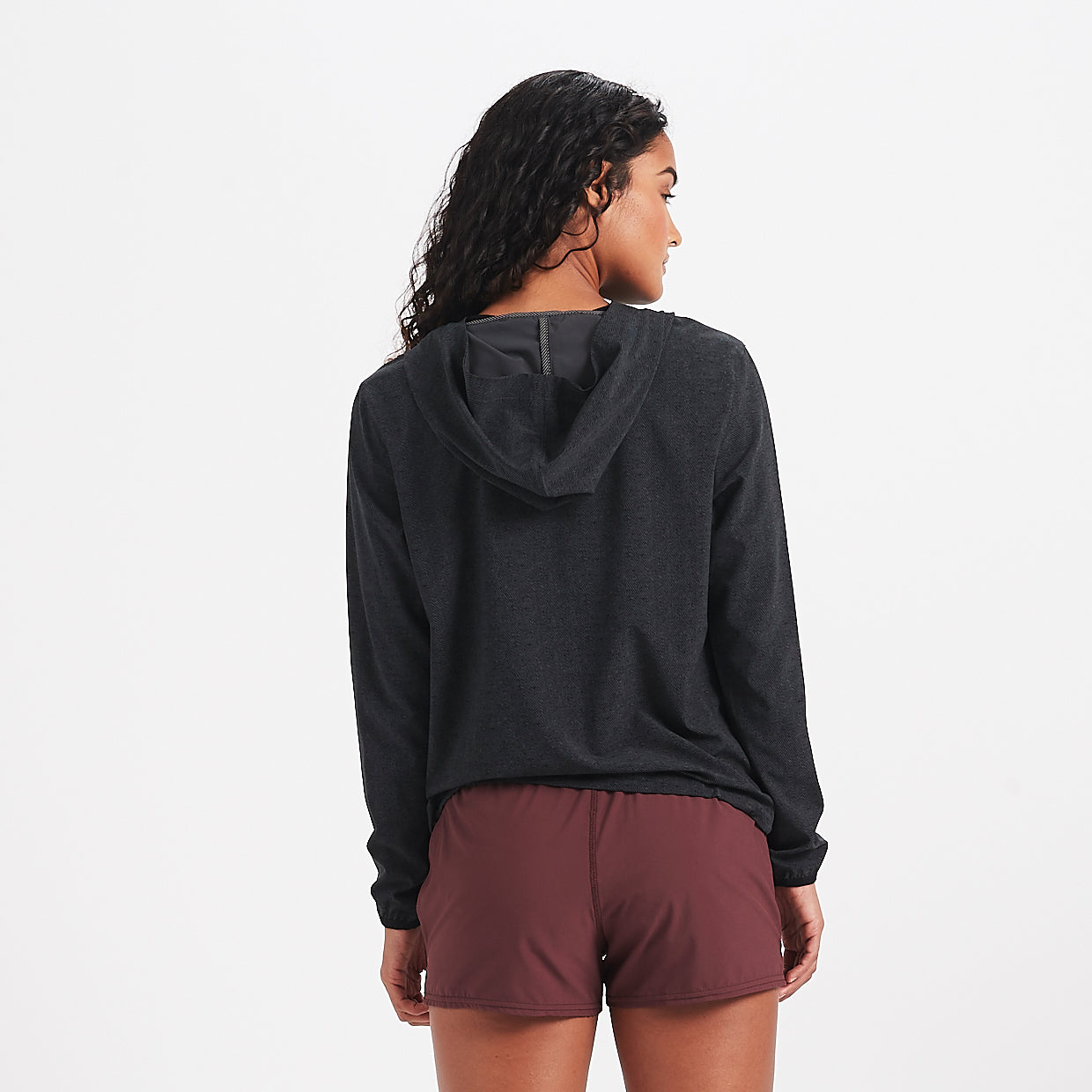 Westerly Packable Pullover | Charcoal Twill Texture - Image 2