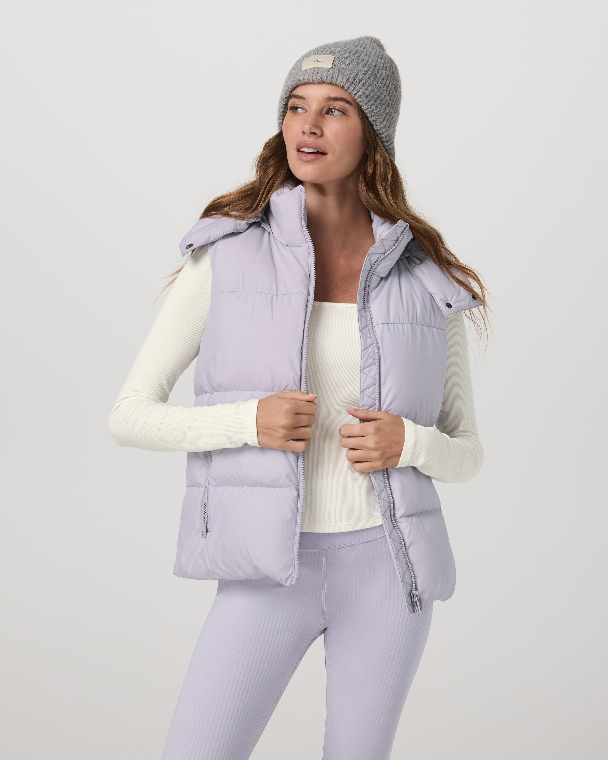 Alta Down Vest | Lavender Ice