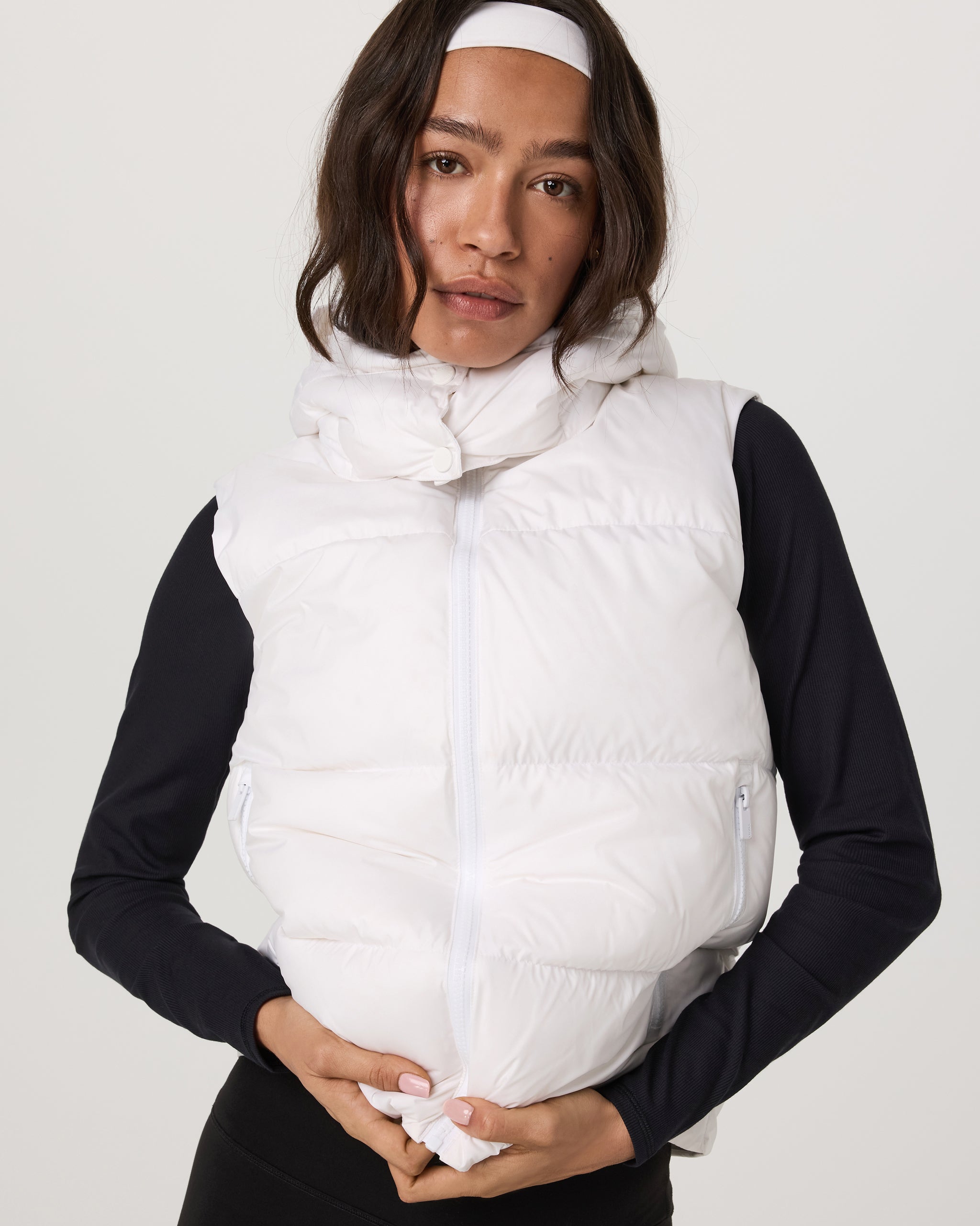 Alta Down Vest | White - Image 5