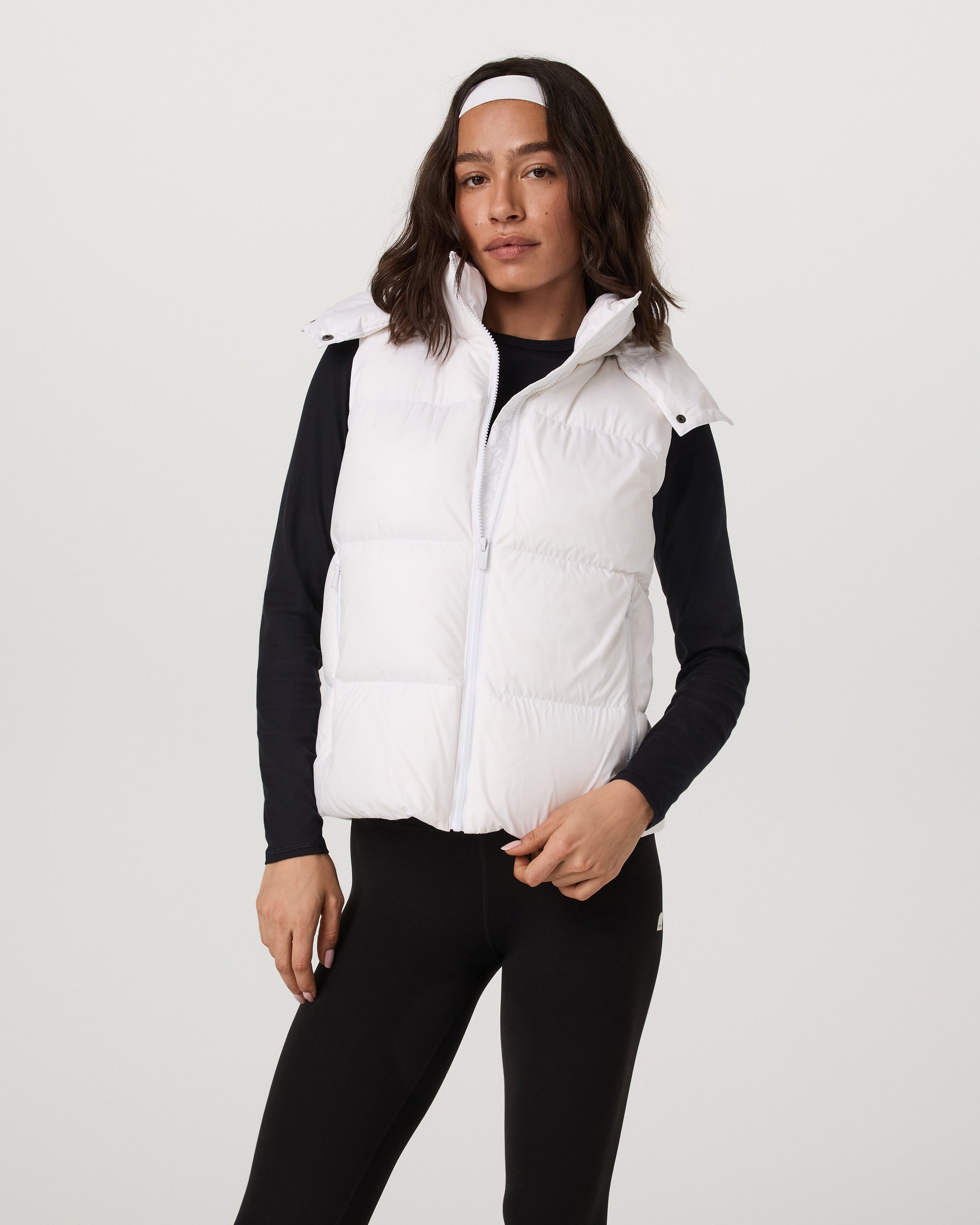 Alta Down Vest | White - Image 4