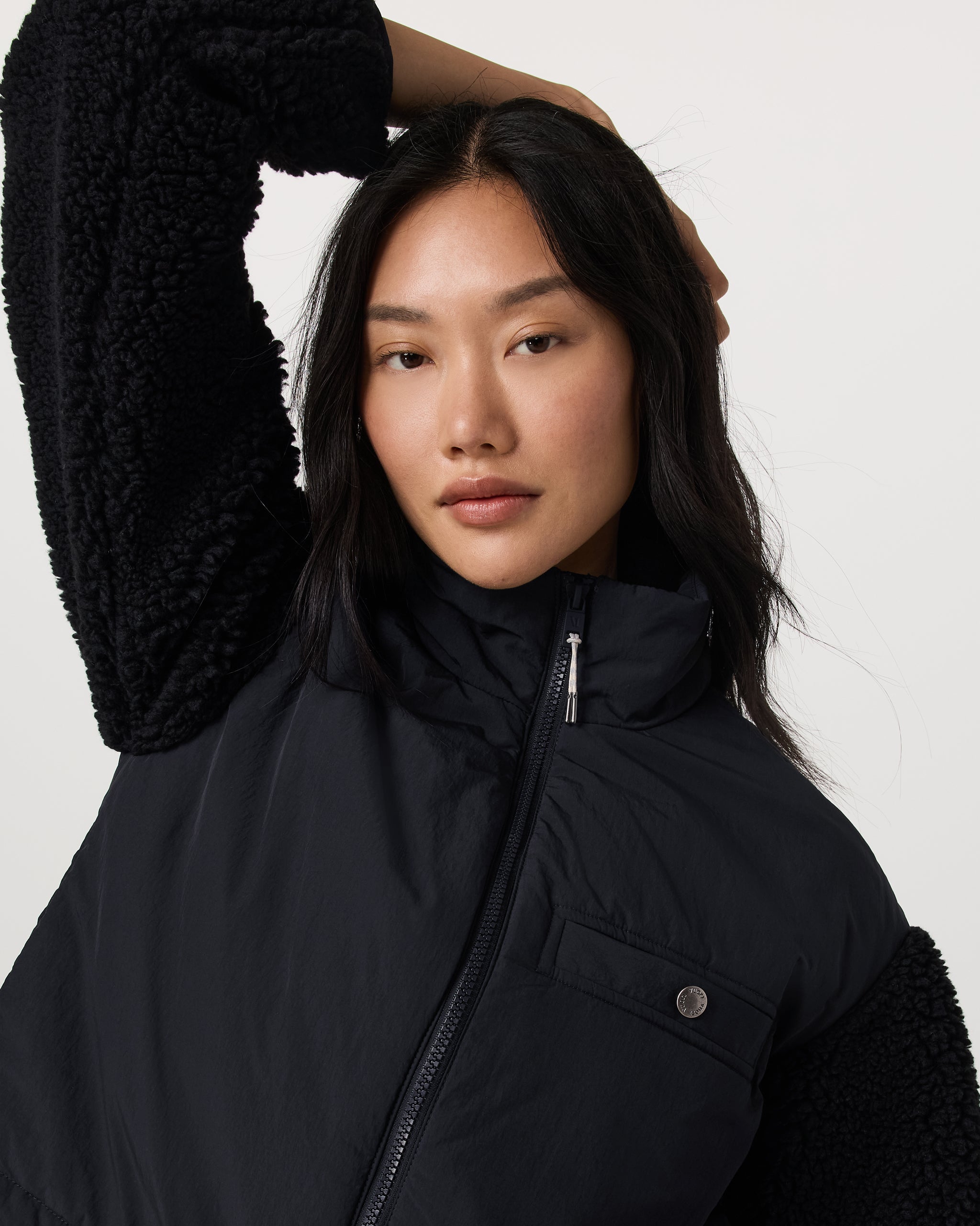 Oaks Hybrid Jacket | Black - Image 4
