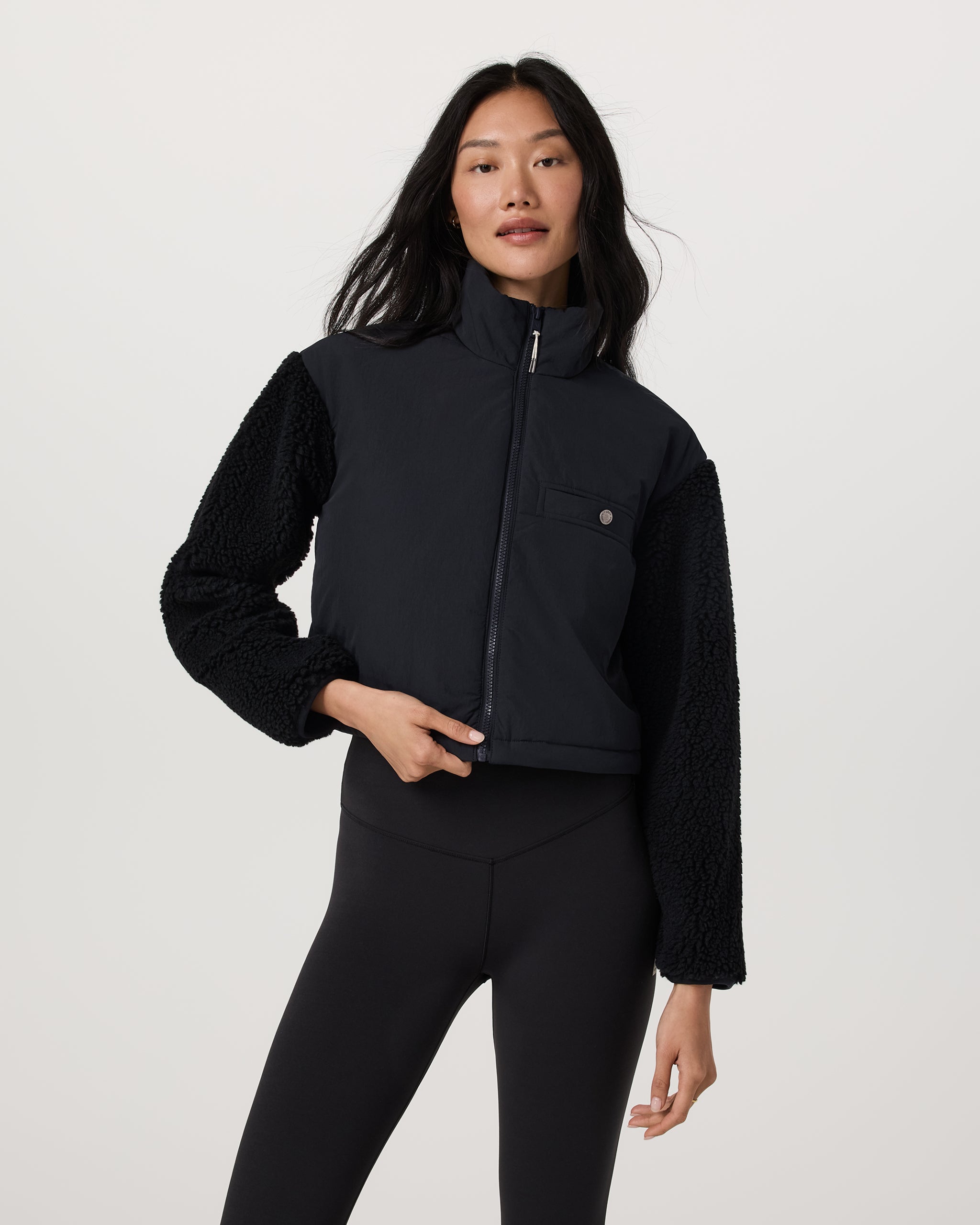 Oaks Hybrid Jacket | Black - Image 5