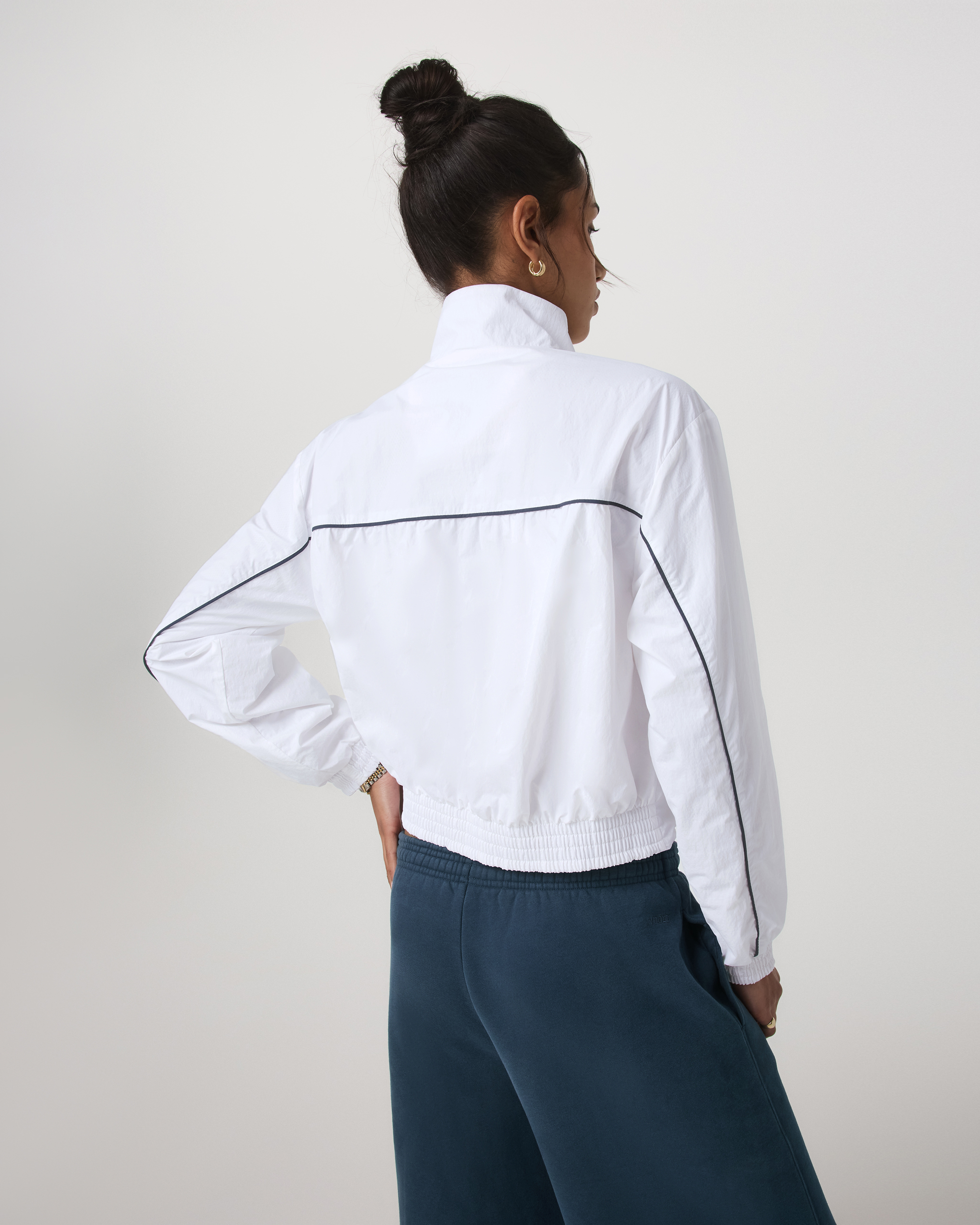 Eaton Fitness Jacket | White - Image 3
