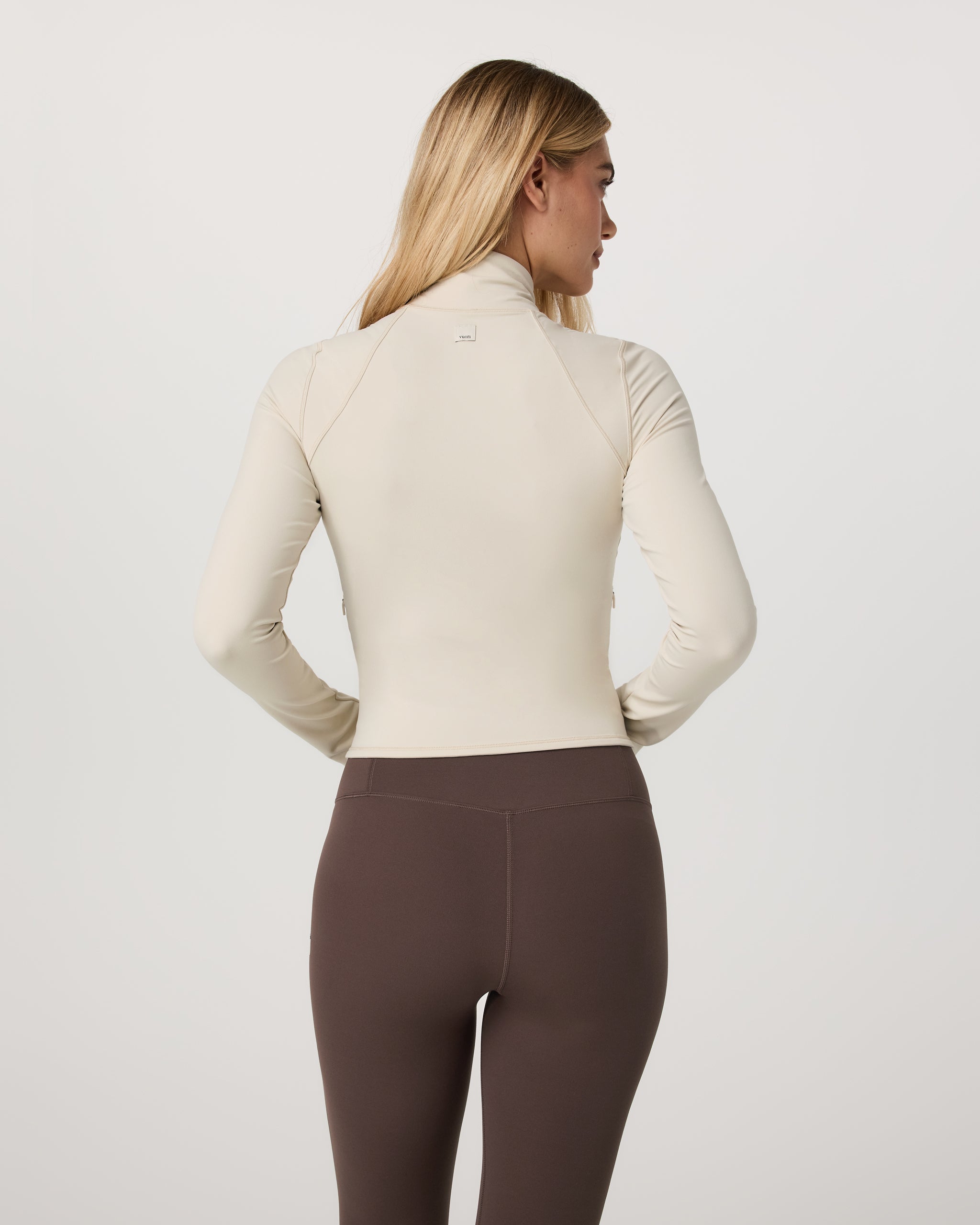 Vuori AllTheFeels™ Full Zip | Bone - Image 3