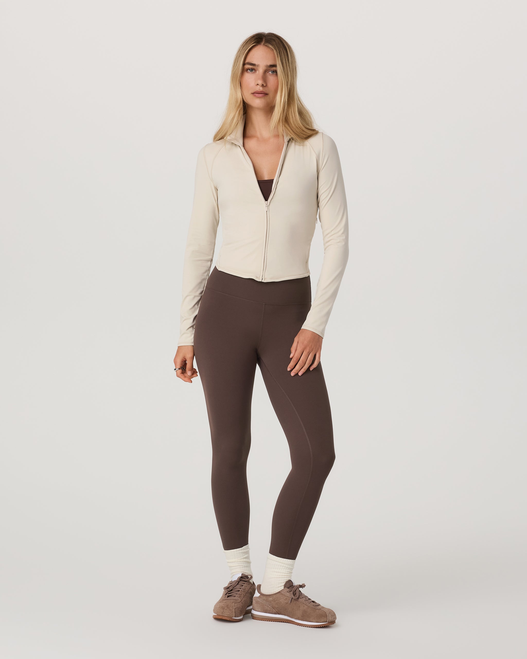 Vuori AllTheFeels™ Full Zip | Bone - Image 2