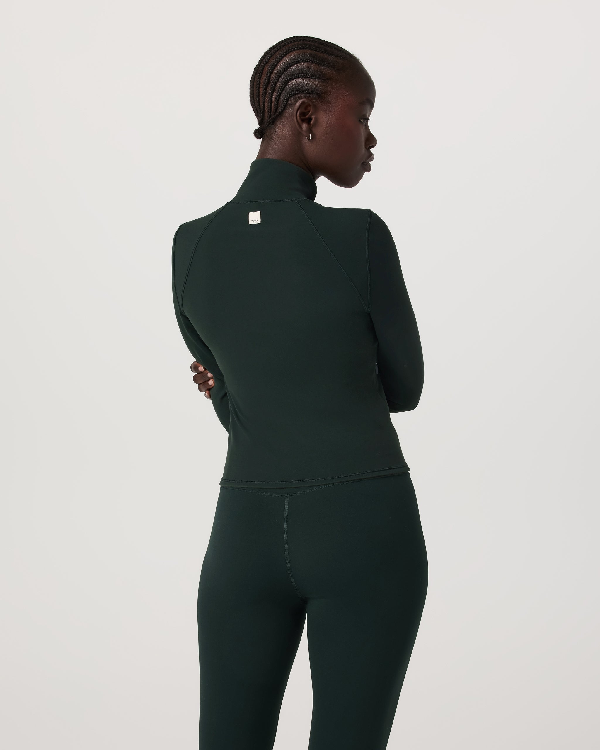 Vuori AllTheFeels™ Full Zip | Evergreen - Image 3