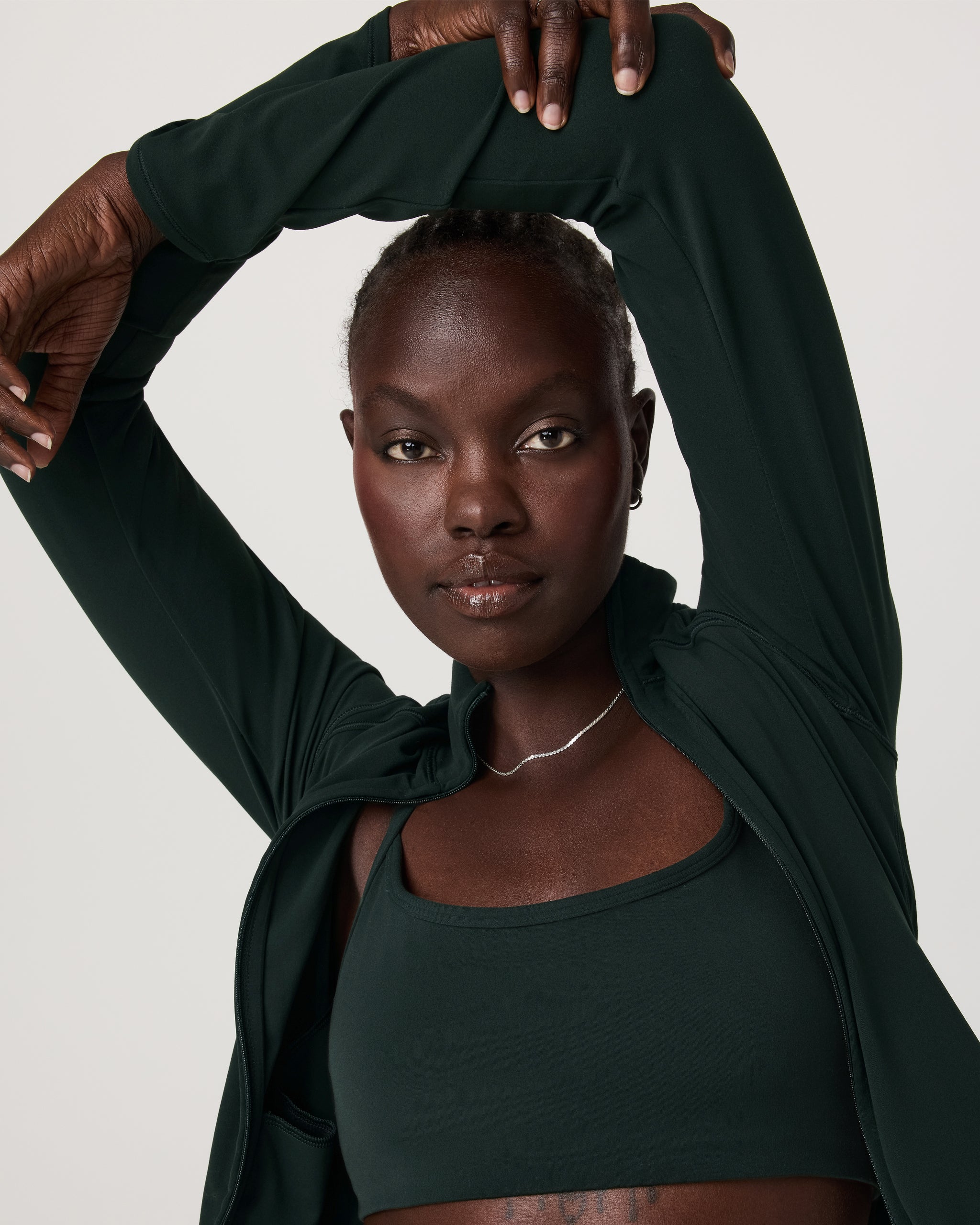 Vuori AllTheFeels™ Full Zip | Evergreen - Image 4