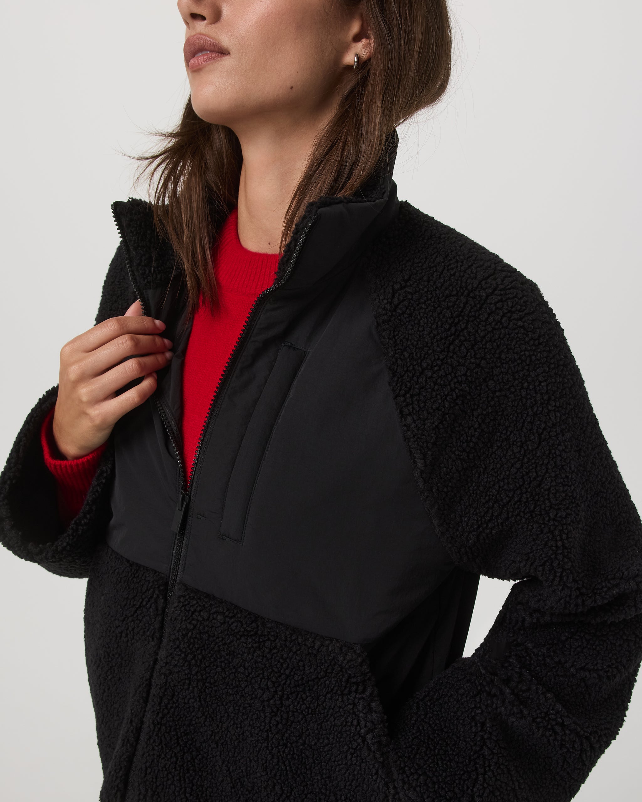 Lou Hybrid Jacket | Black - Image 4