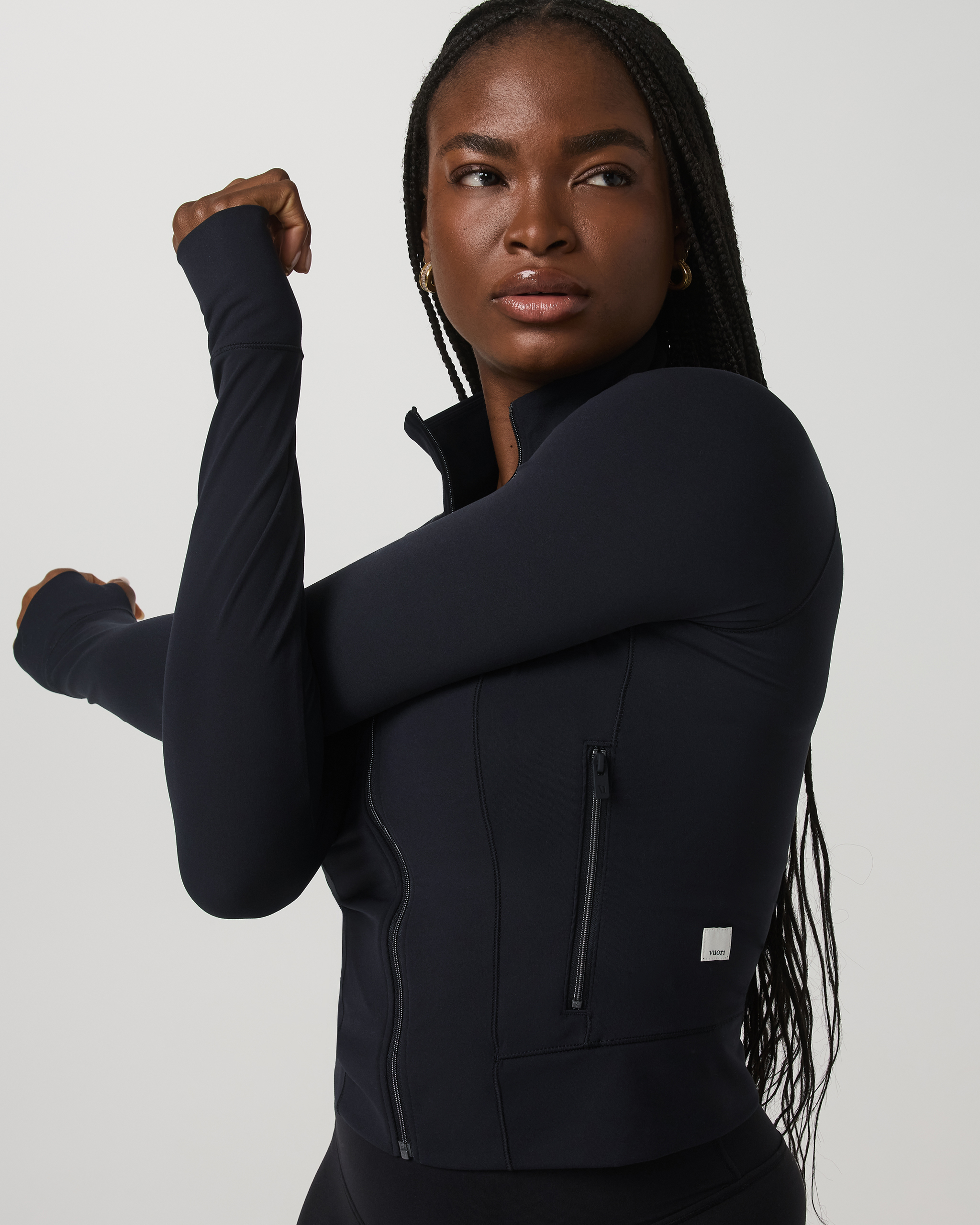 Vuori AllTheForm™ Fitness Jacket | Black - Image 5
