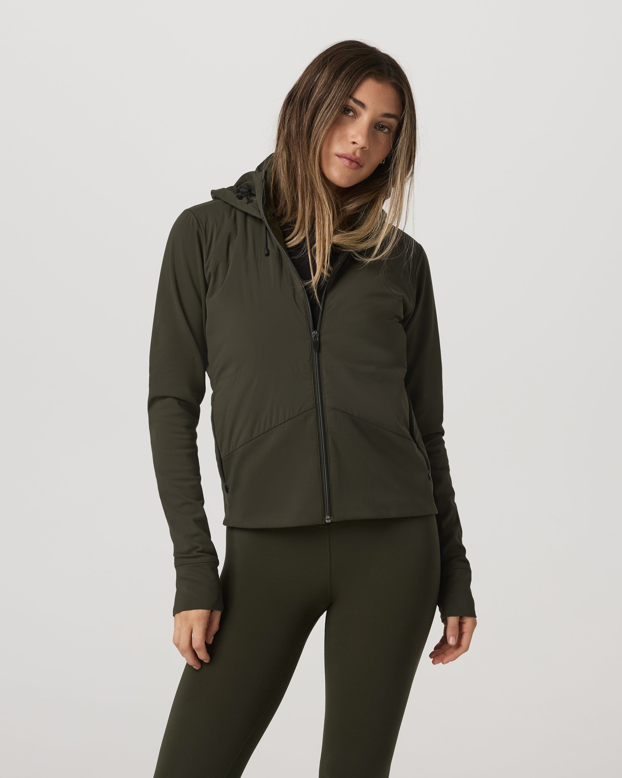Chilled Out Full Zip | Olive