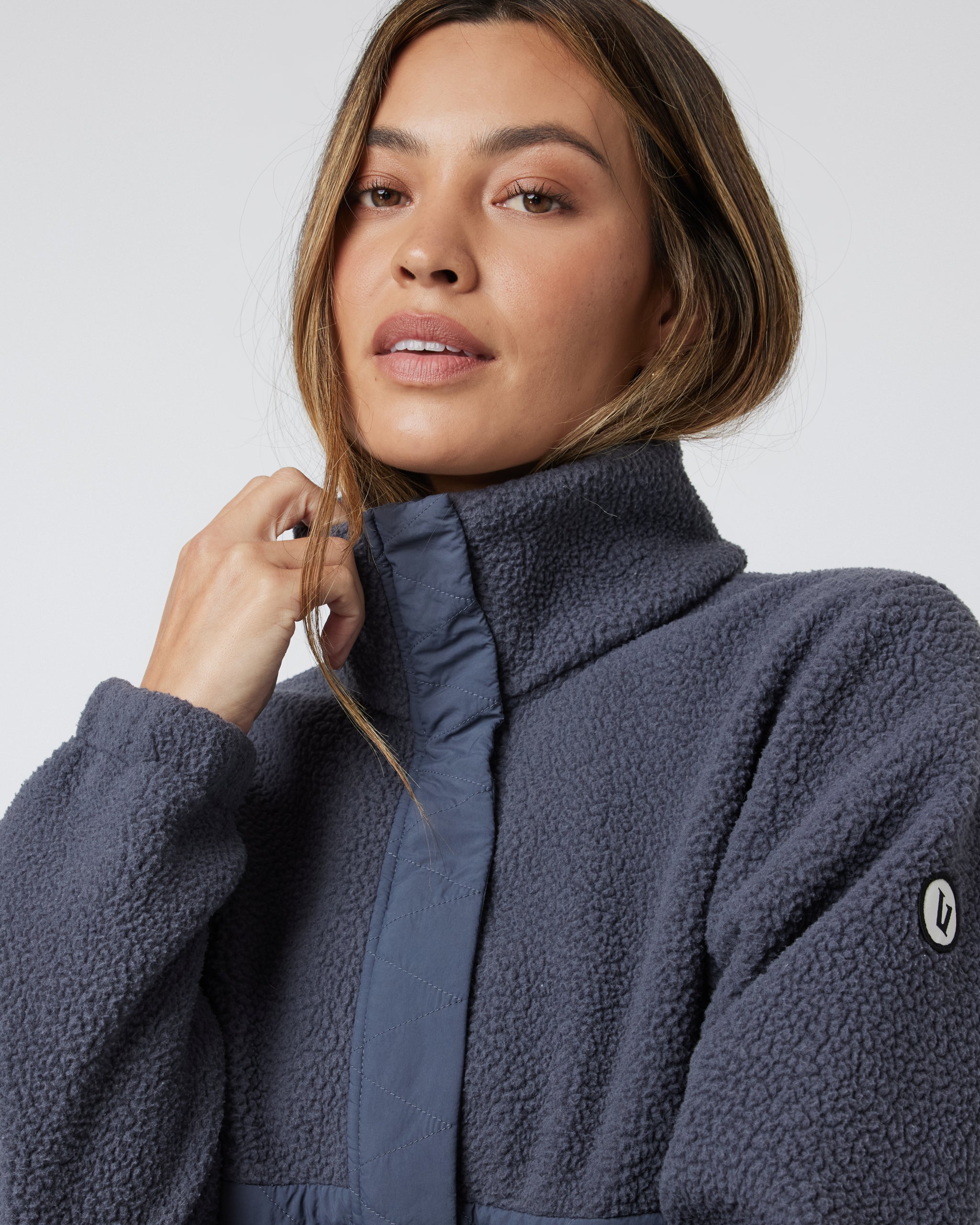 Highlands Sherpa Jacket | Azure - Image 2