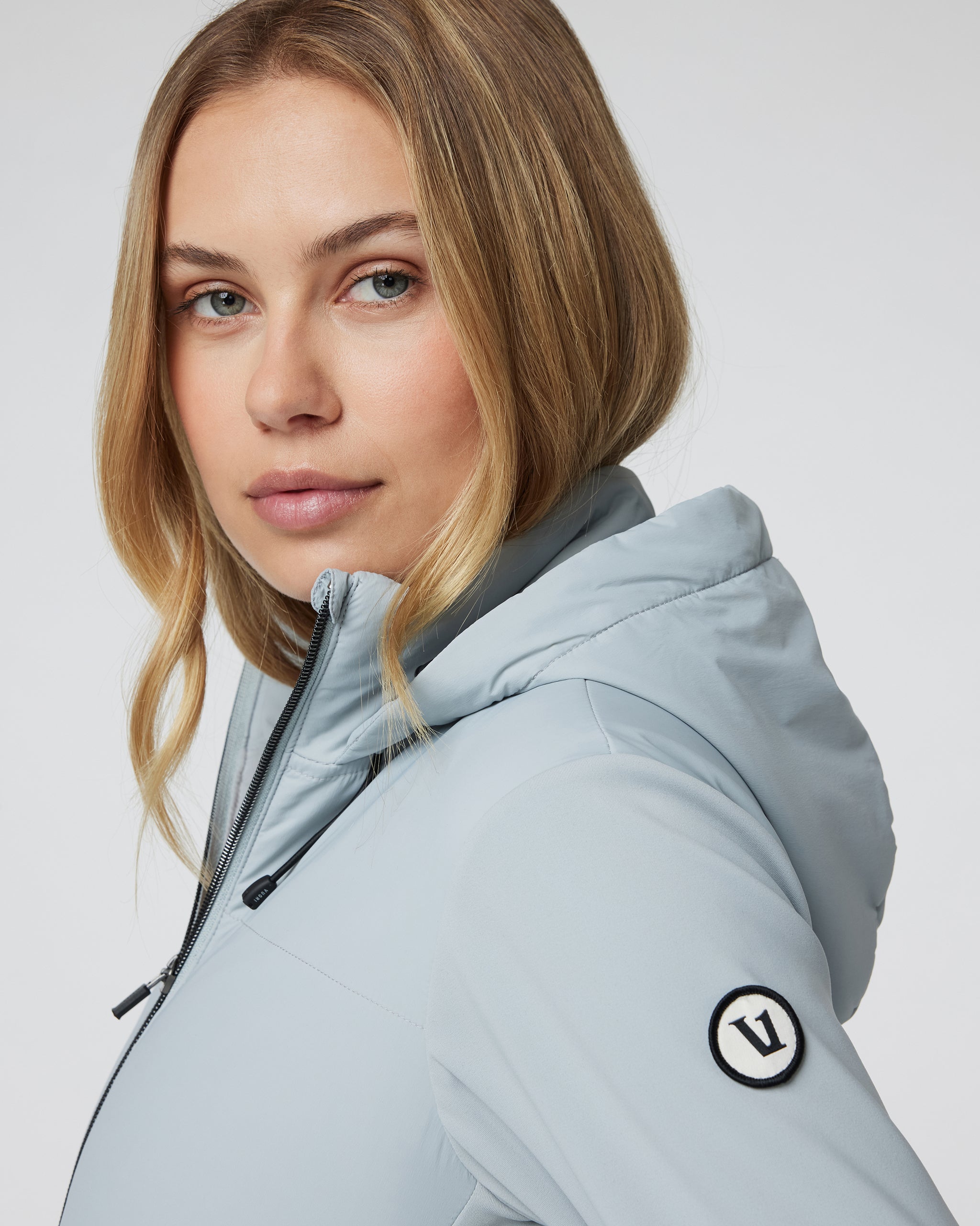 Chilled Out Full Zip | Chalk Blue - Image 2