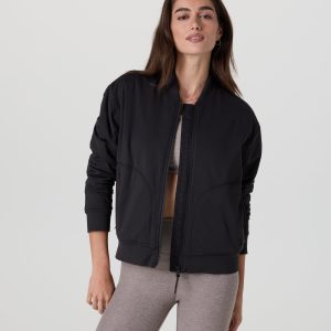 Halo Basin Bomber | Solid Black