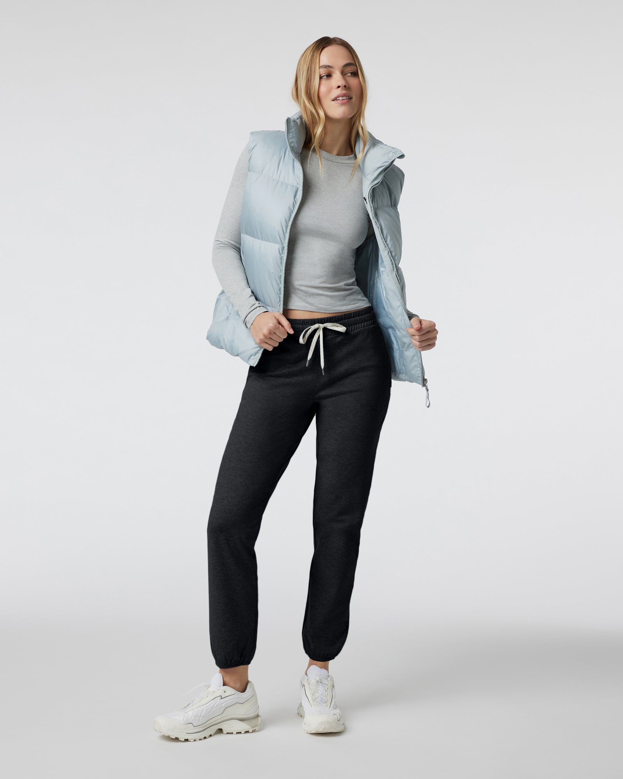Hillside Down Vest | Chalk Blue - Image 2