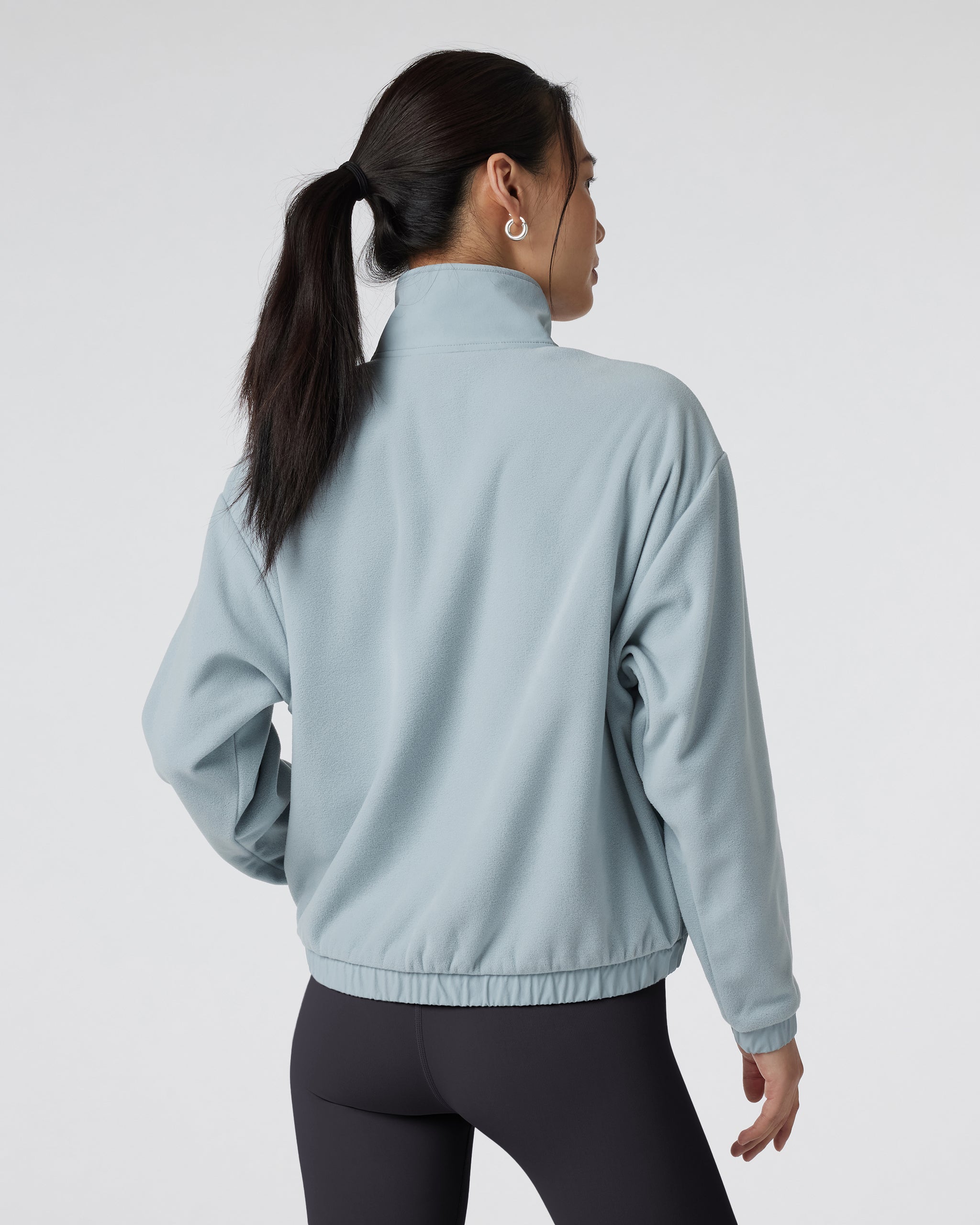 Women's Aspen Half Zip | Chalk Blue - Image 4