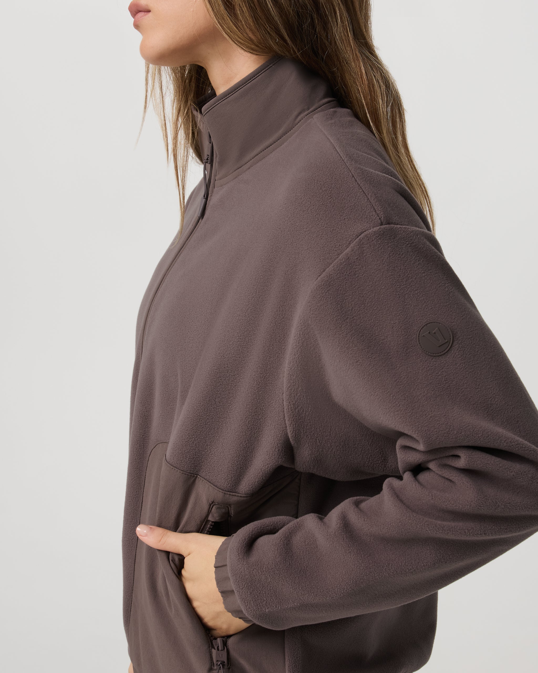 Women's Aspen Half Zip | Huckleberry - Image 4