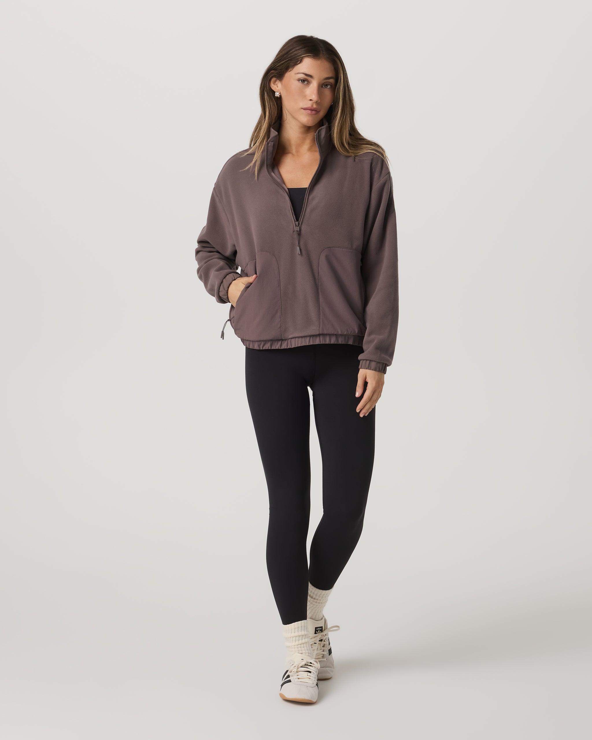 Women's Aspen Half Zip | Huckleberry - Image 2