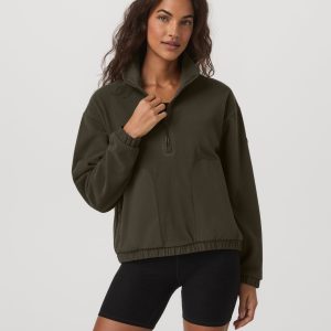 Women's Aspen Half Zip | Olive