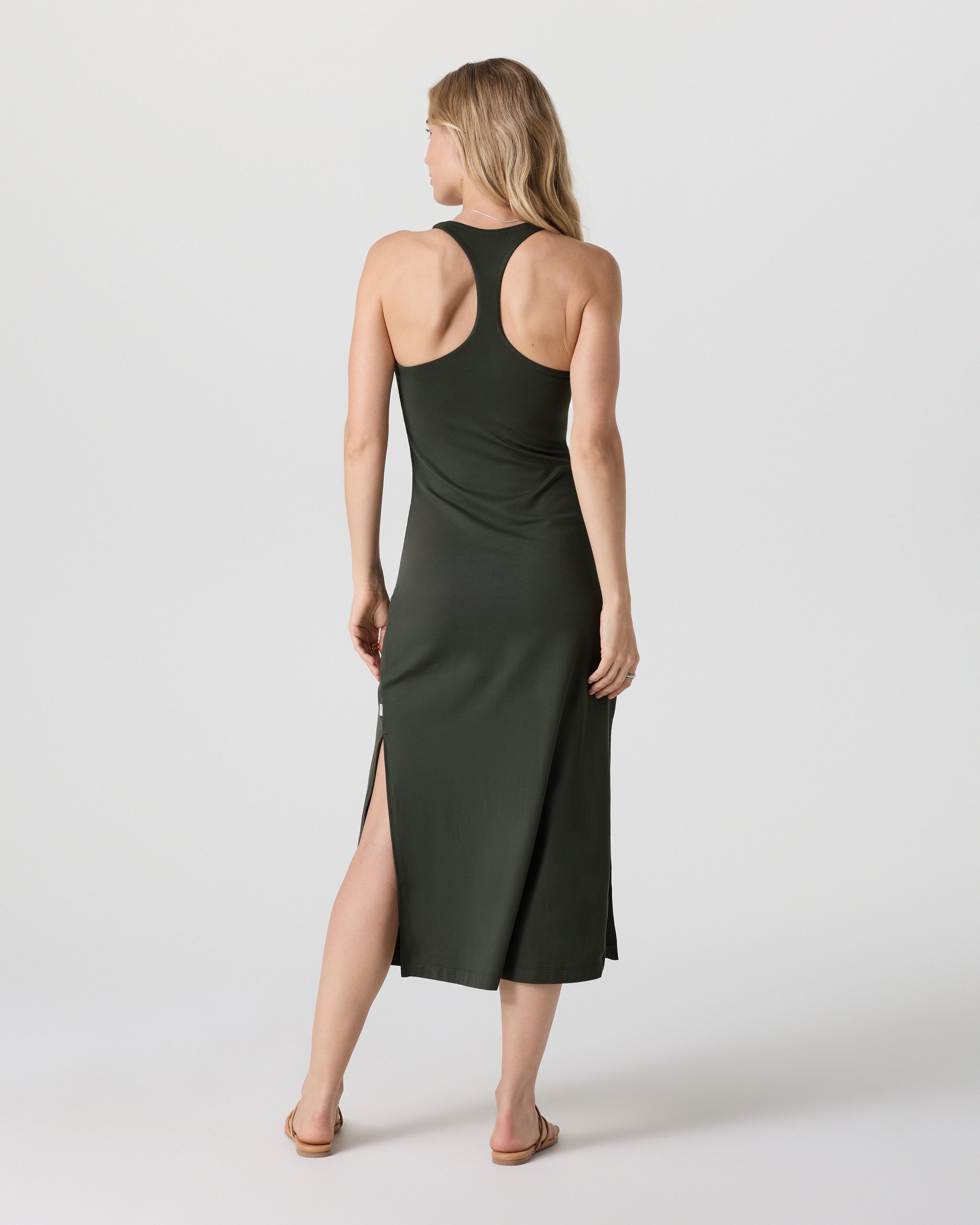Halo Racerback Dress | Kale - Image 4