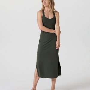 Halo Racerback Dress | Kale