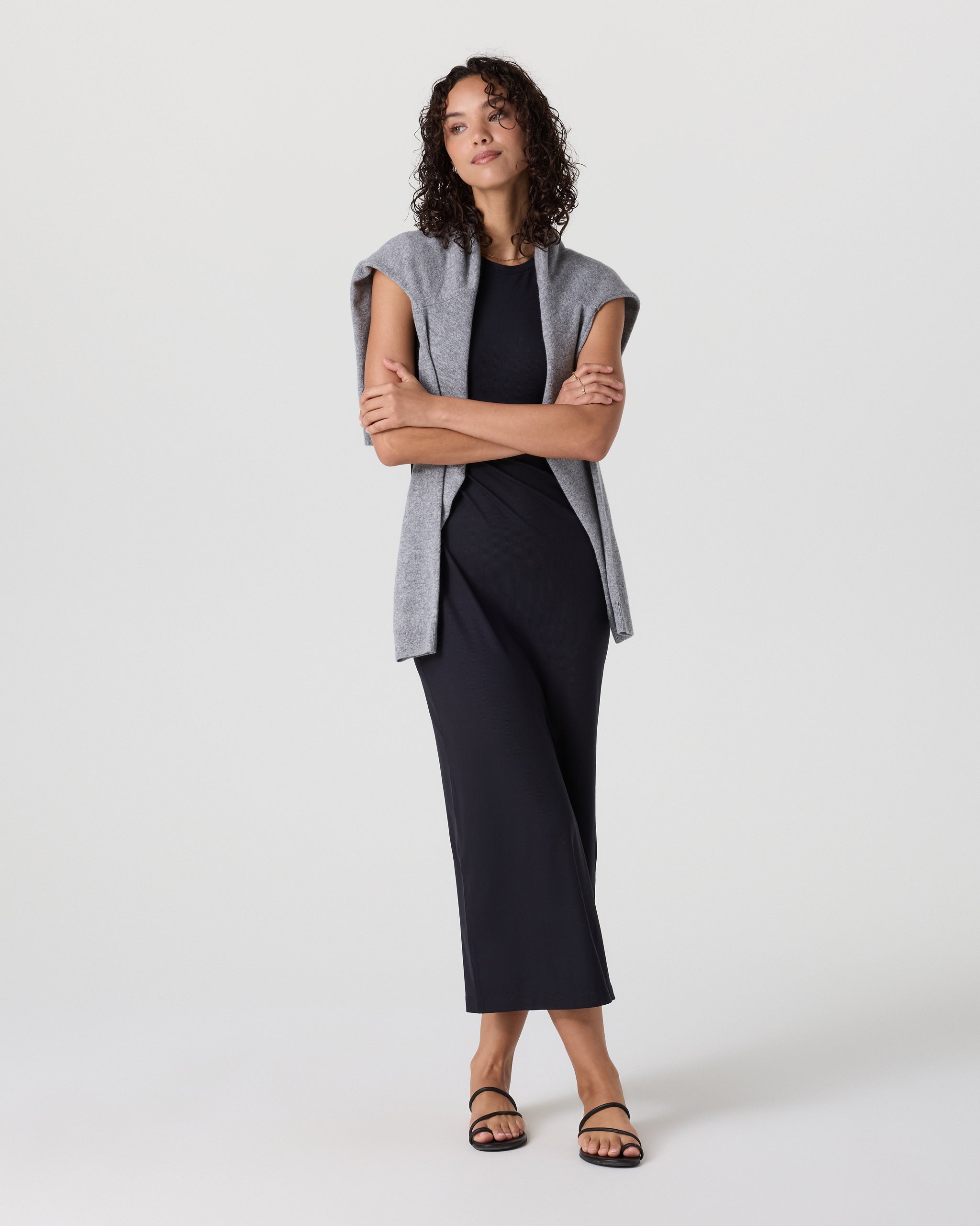 Pose Modern Dress | Black - Image 2