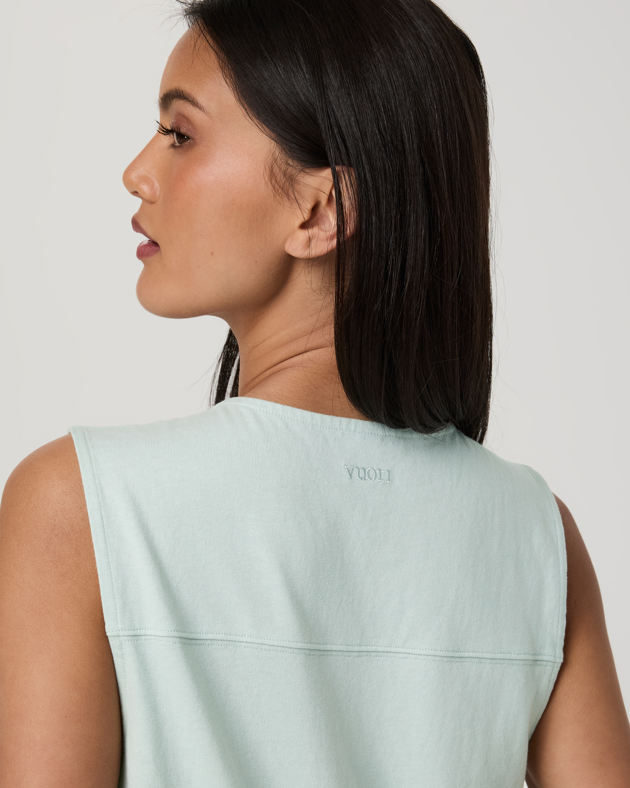 Heavyweight Cotton Easy Dress | Seaside - Image 5