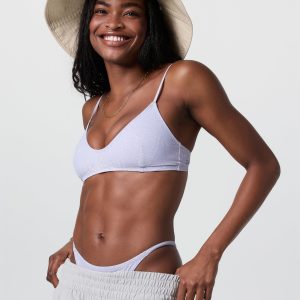 Heat Wave Bikini Top | Lavender Mist Mizzle
