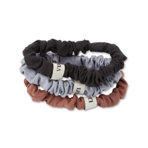 Mini Scrunchy 3 Pack | Black/Hazelnut/Flint