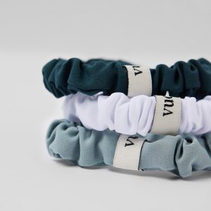 Mini Scrunchy 3 Pack | Mist/Moss/White